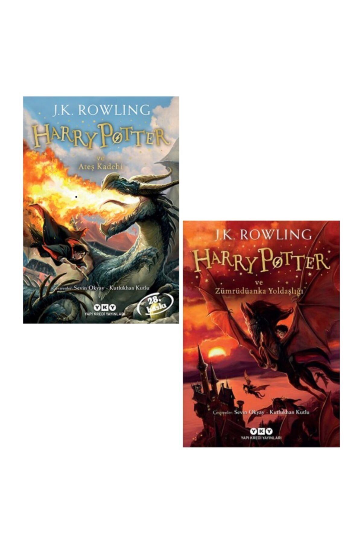 Yapı Kredi Yayınları Harry Potter Ve Ateş Kadehi - Harry Potter Ve Zümrüdüanka Yoldaşlığı