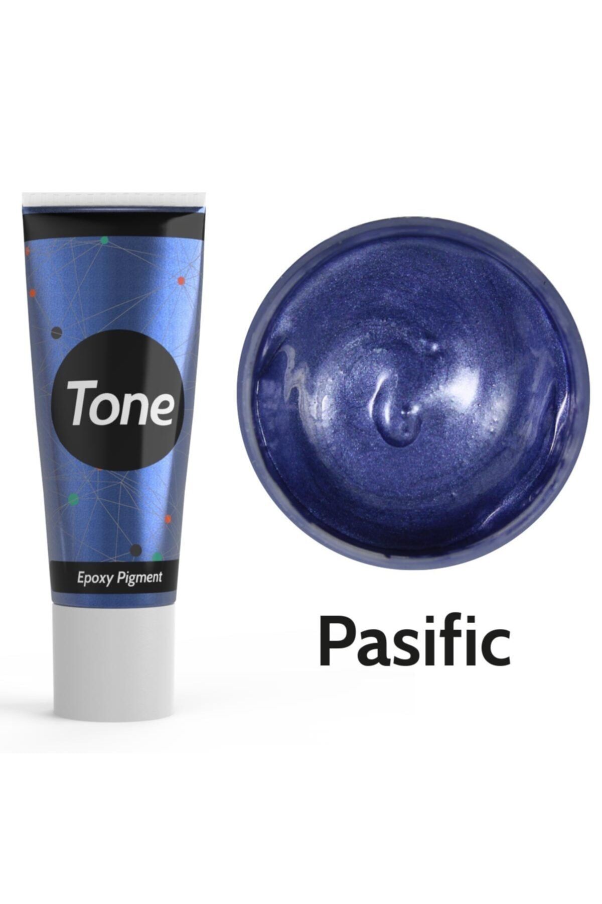 Resinin Tone Pearl Pasific Epoksi Pigment Renklendirici Sedef Renk 30 Ml