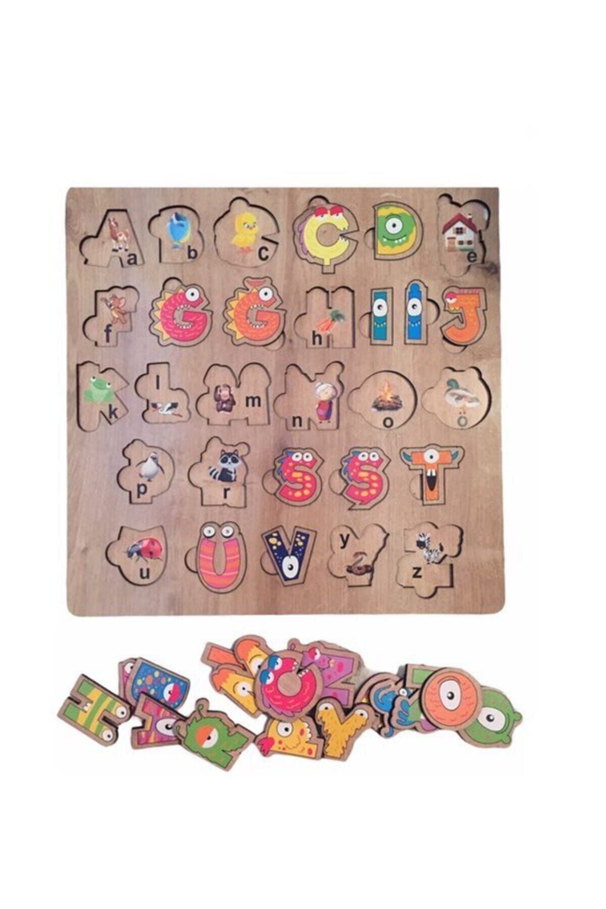 HAMAHA Ahşap Alfabe Puzzle