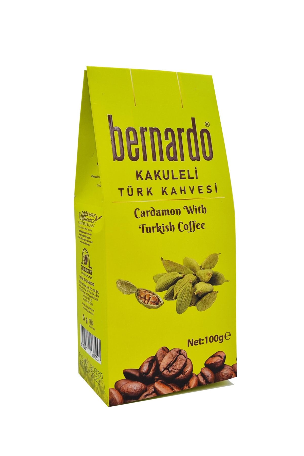Bernardo Kakuleli Türk Kahvesi 100 Gr