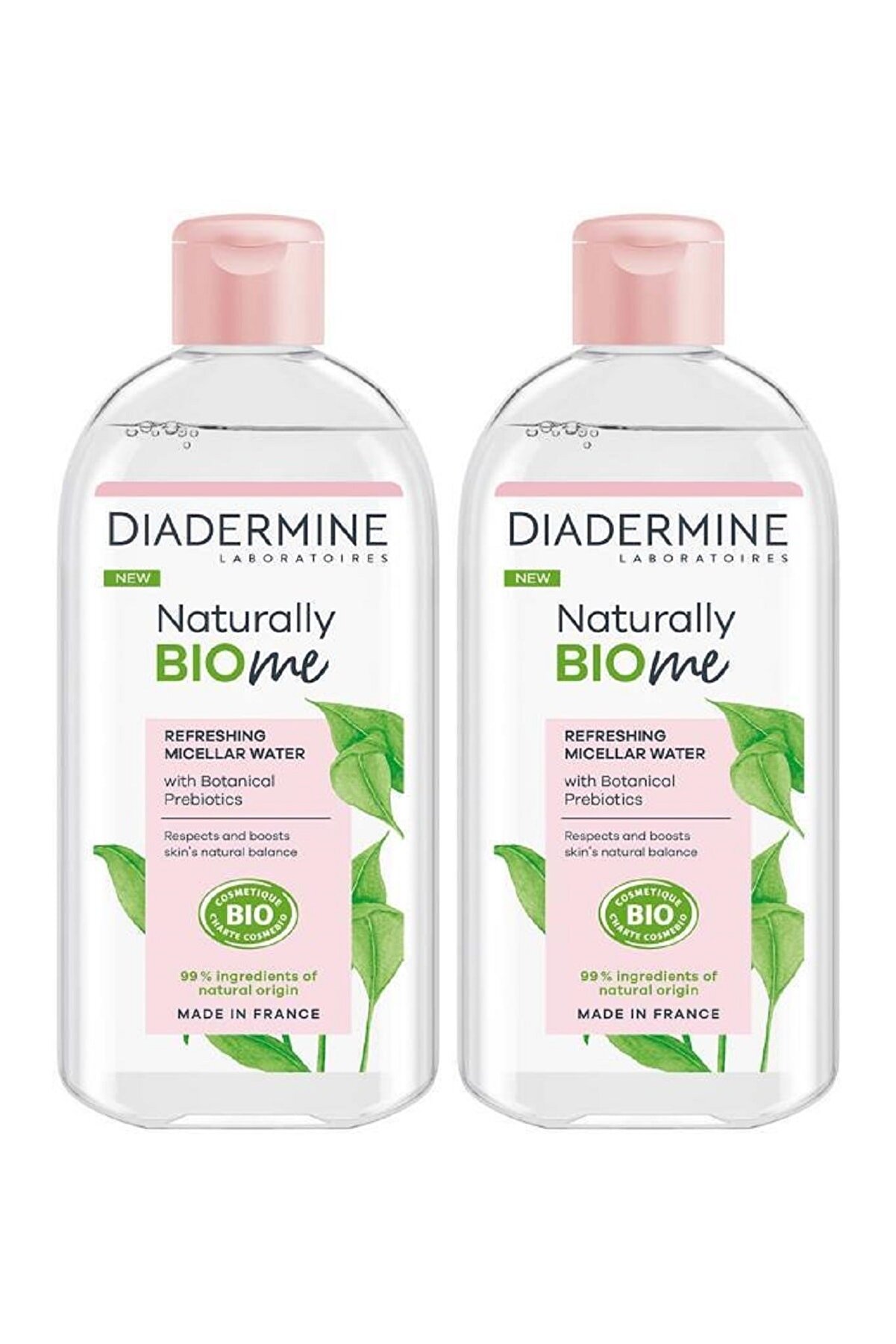 Diadermine Naturally Bio Me Canlandırıcı Micellar Makyaj Temizleme Suyu X 2 Adet