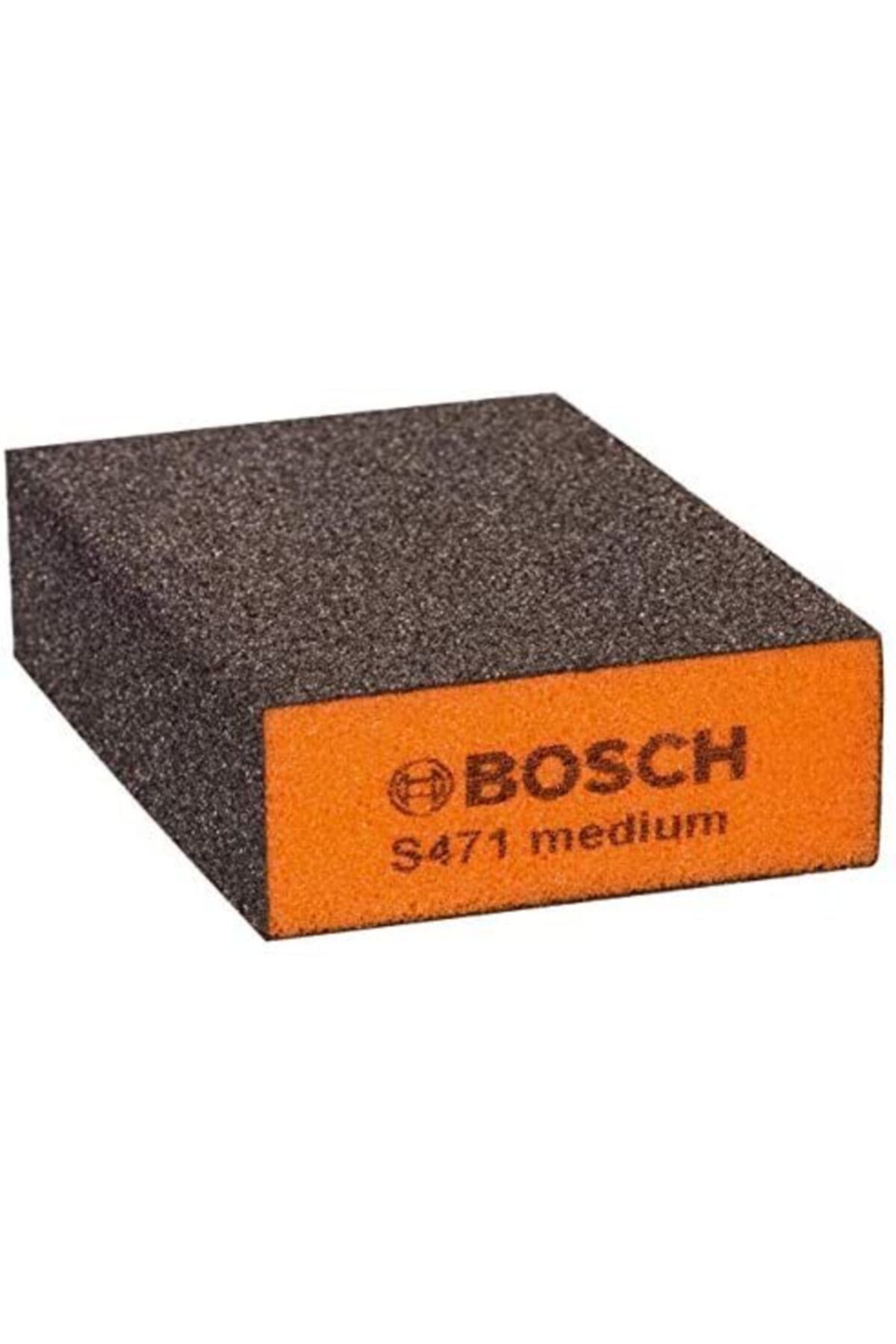 Bosch S471 Medium Takoz Sünger Zımpara Orta Kalınlık Turuncu