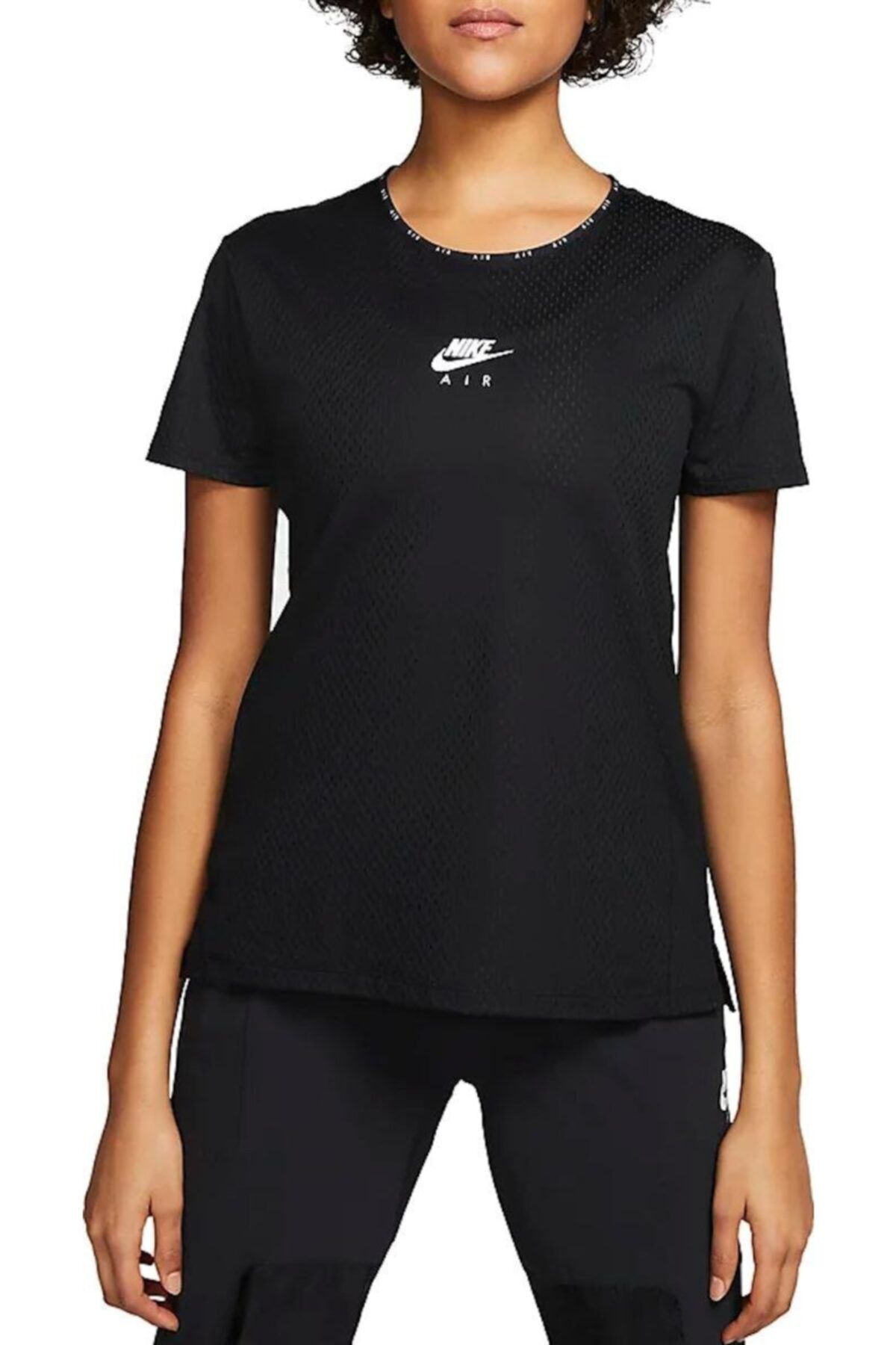 Nike Air Short-sleeve Running Top Kadın Tişört Cq8867-010