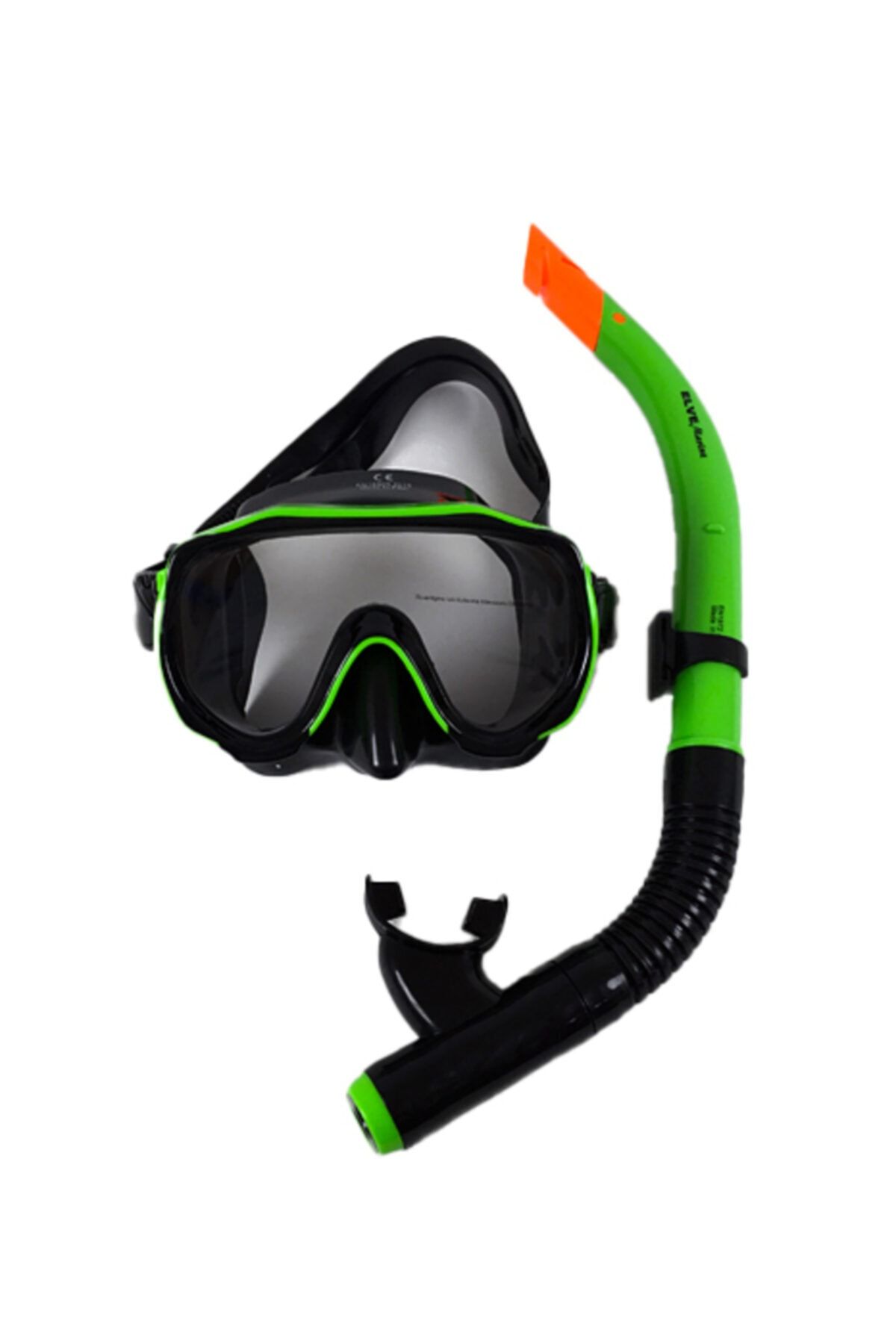 ELVE Marine Tempered Glass Mask Snorkel Set M72/sn6