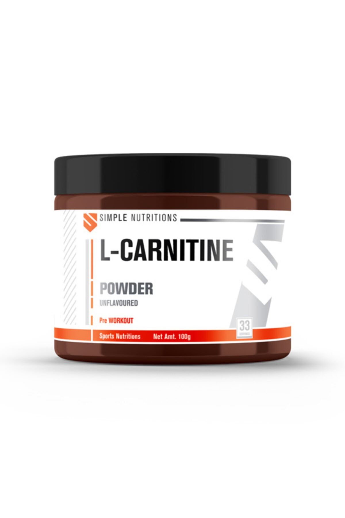 Simple Nutritions L-carnitine (L-KARNİTİN) Unflavoured 100 gr