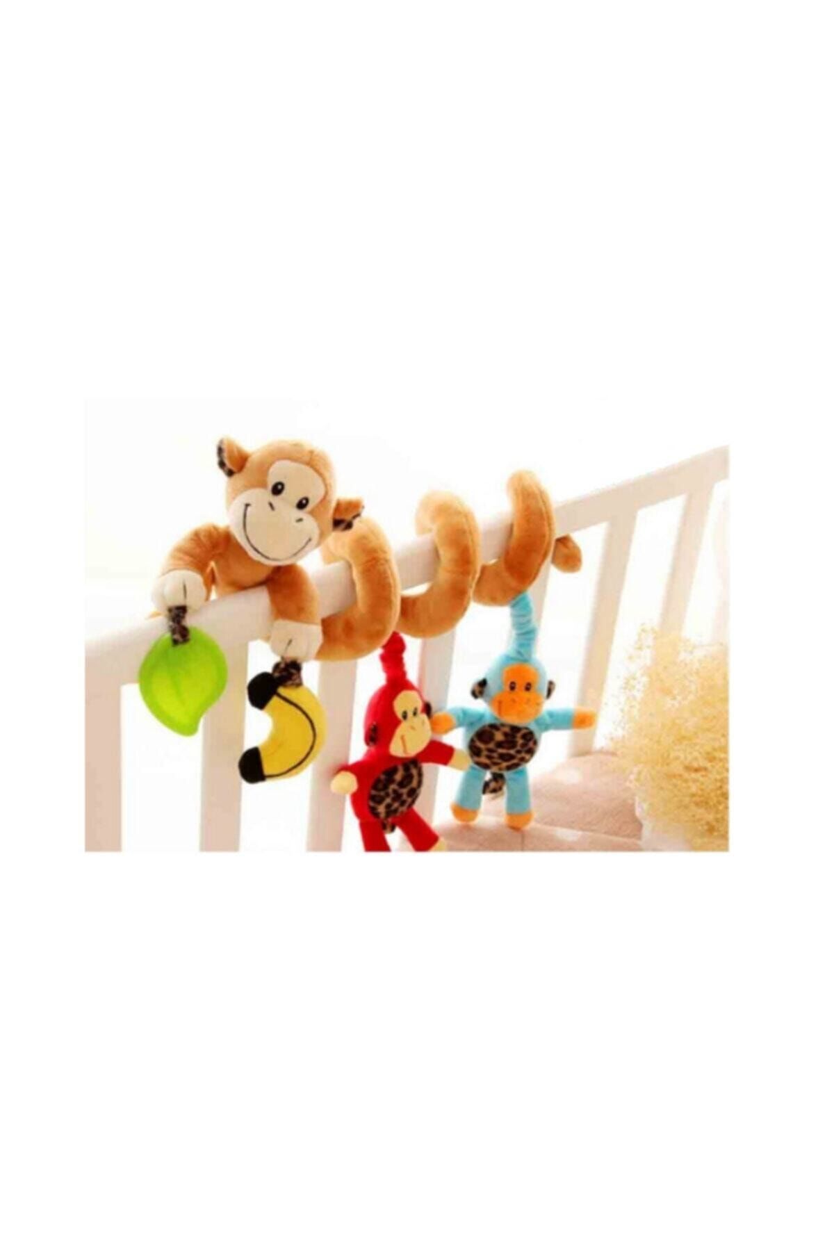Sozzy Toys Dolambaçlı Maymunum Eğitici Bebek Peluş Oyuncak