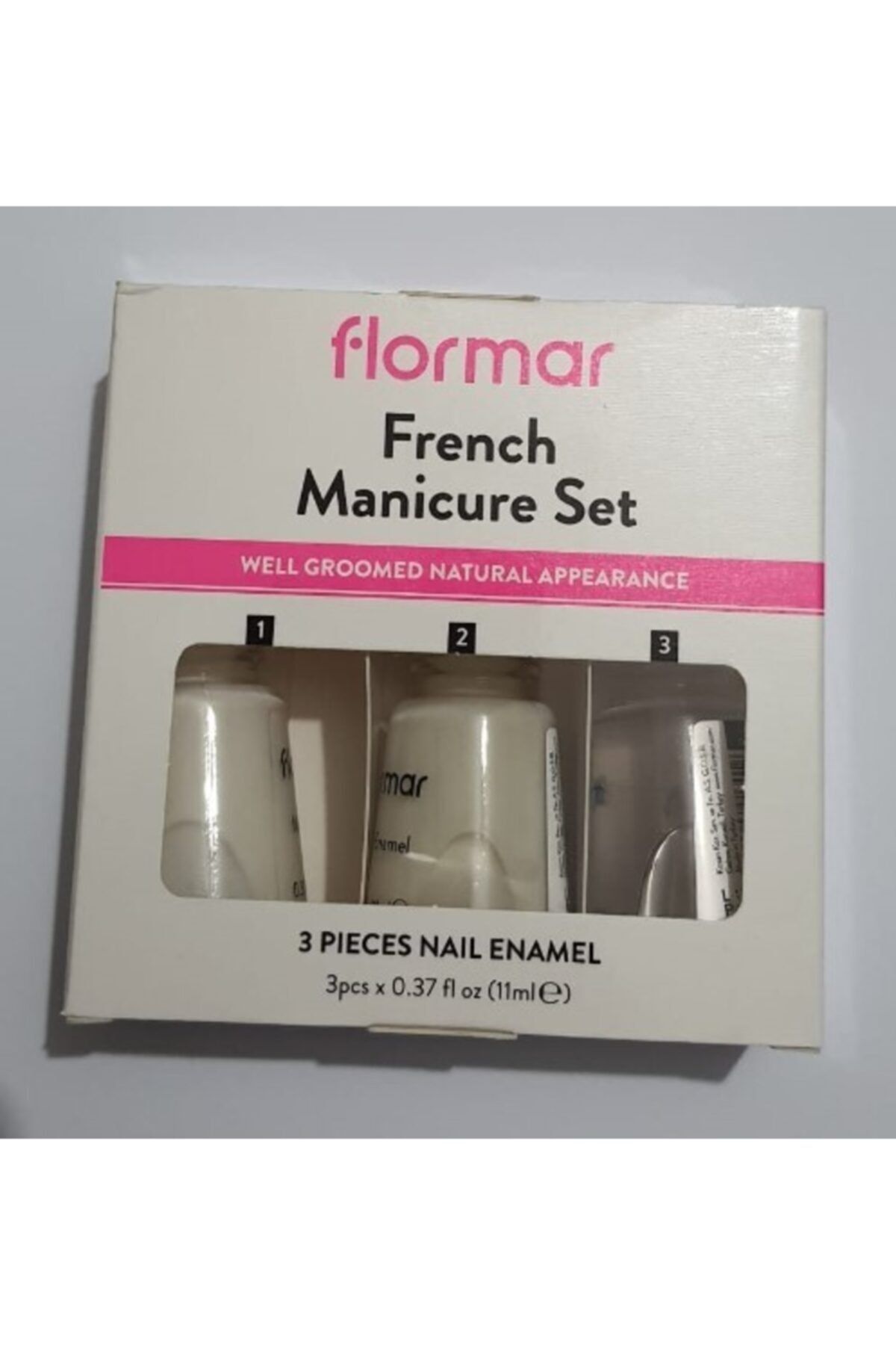 Flormar French Manikür Seti 3lü