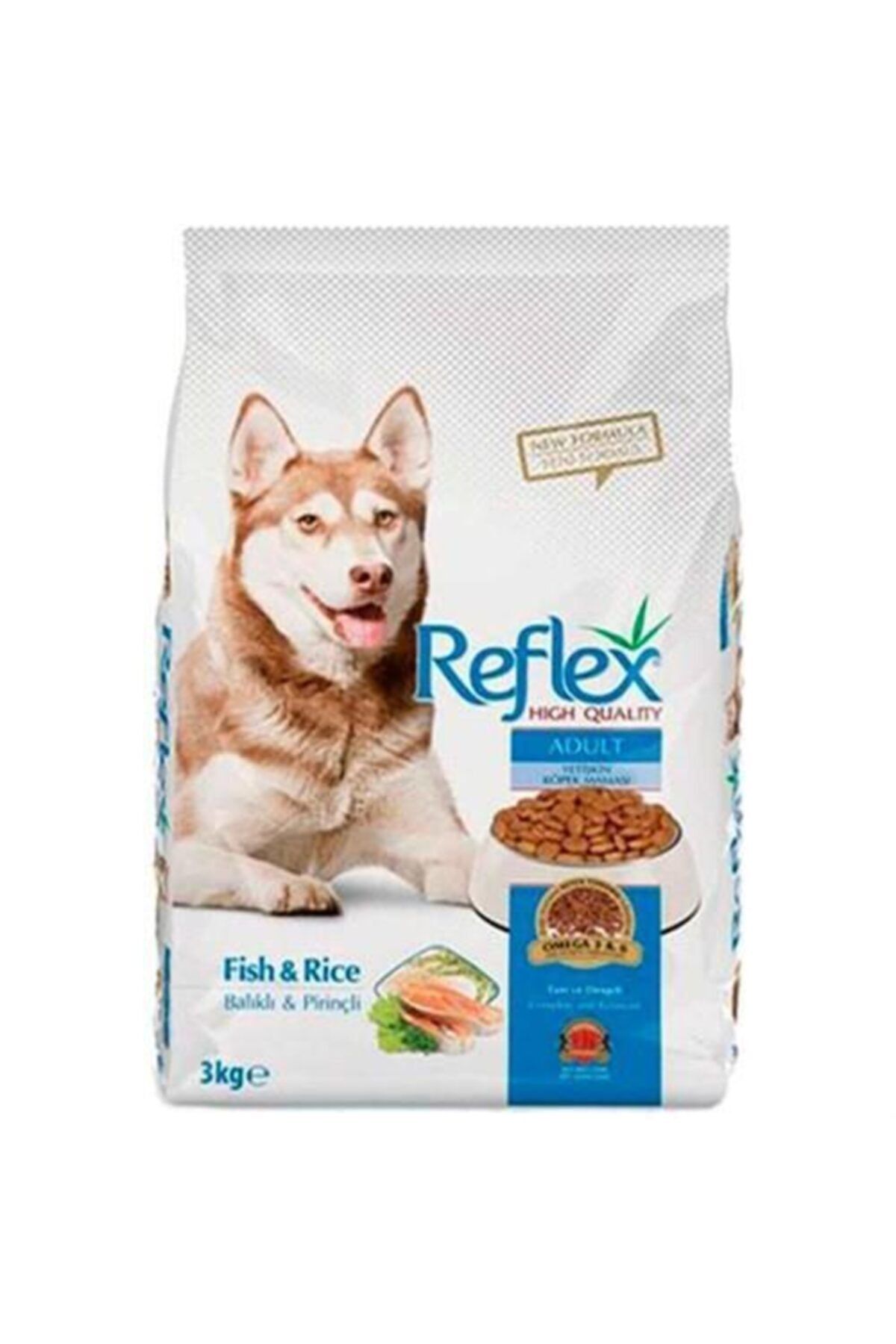 Reflex Balıklı Ve Pirinçli Yetişkin Köpek Maması 3 Kg