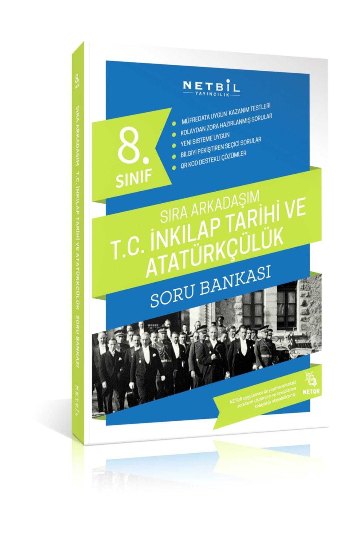 Netbil Yayınları Netbil Lgs 8. Tc Inkılap Tarihi Ve Atatürkçülük Sıra Arkadaşım Soru Bankası