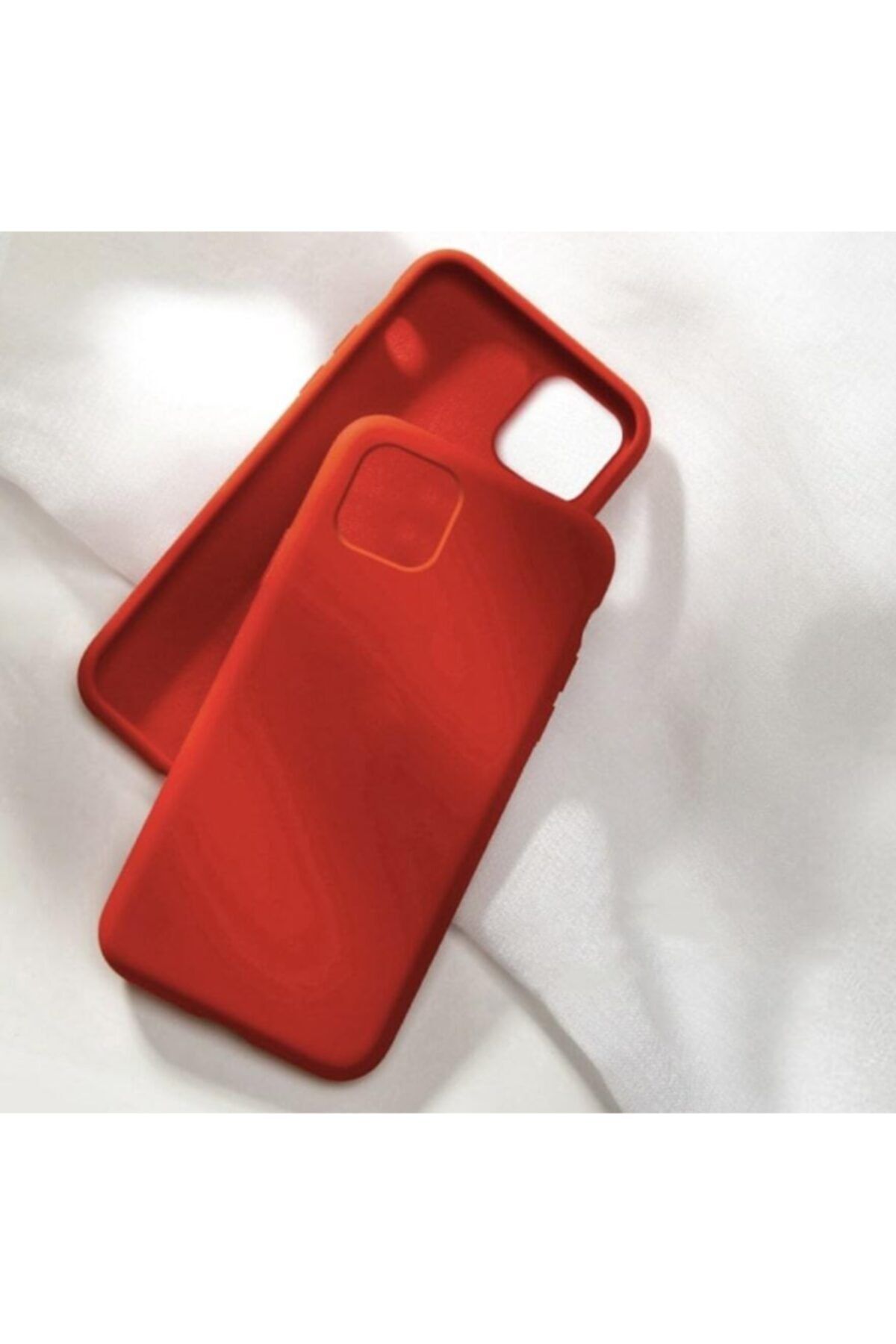 Teknoloji Gelsin Iphone 11 Pro Premium Lansman Içi Kadife Silikon Kılıf Iphone 11pro - Kırmızı