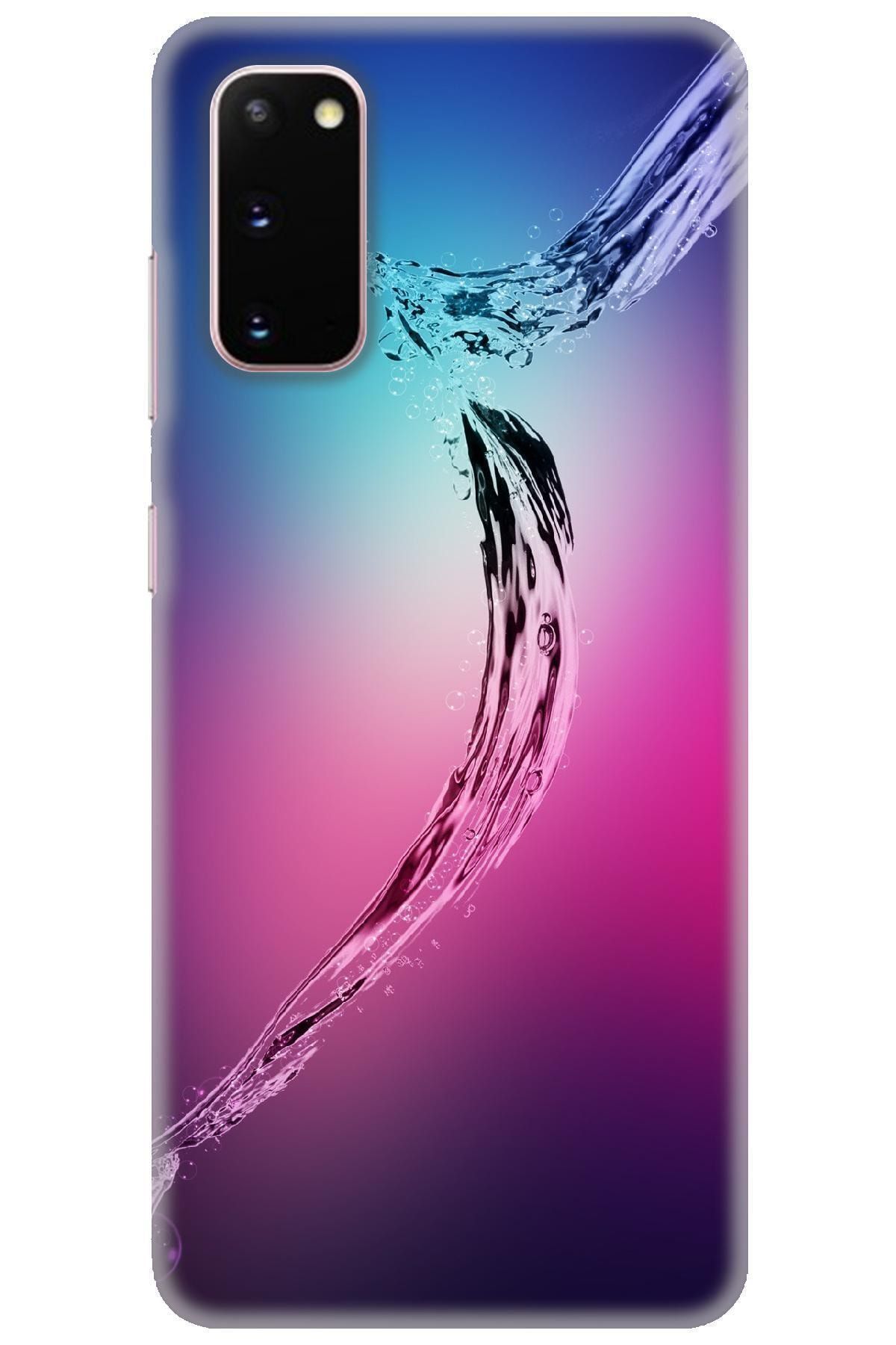 Gramaphone Samsung Galaxy S20 Kılıf Hd Baskılı Kılıf Renkli Duvar