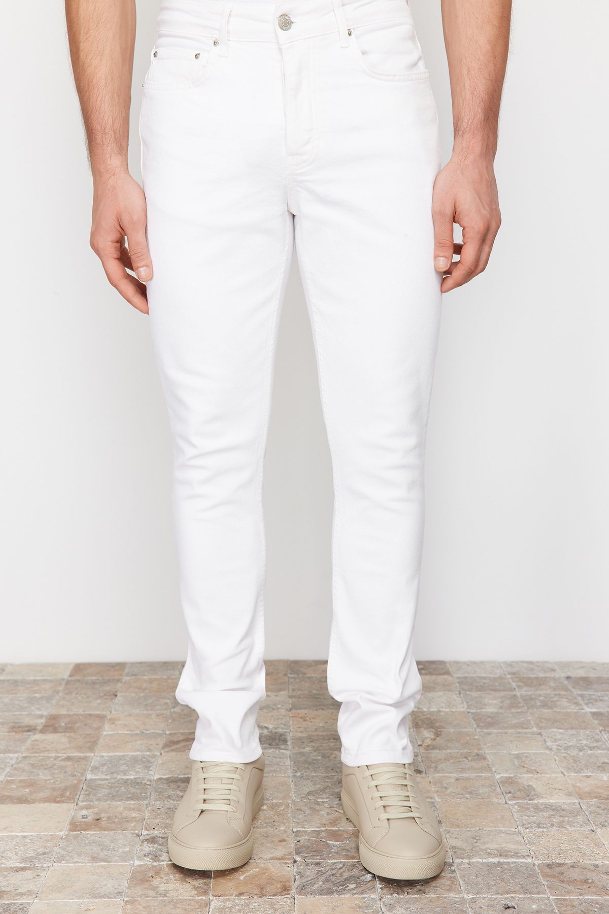 TRENDYOL MAN Beyaz   Skinny Jeans TMNSS24JE00023