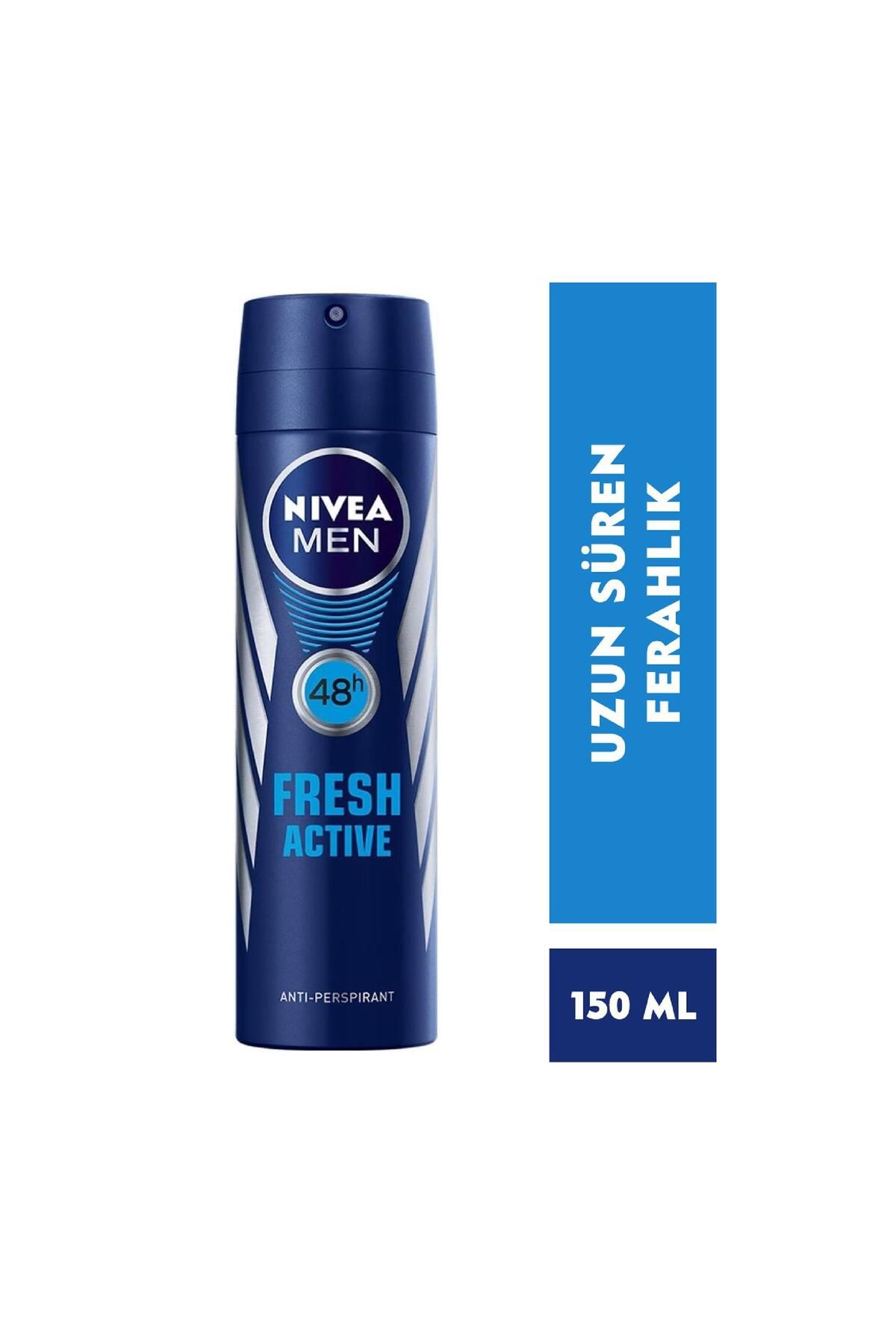 NIVEA Men Fresh Active Deodorant Pudrasız 150 ml
