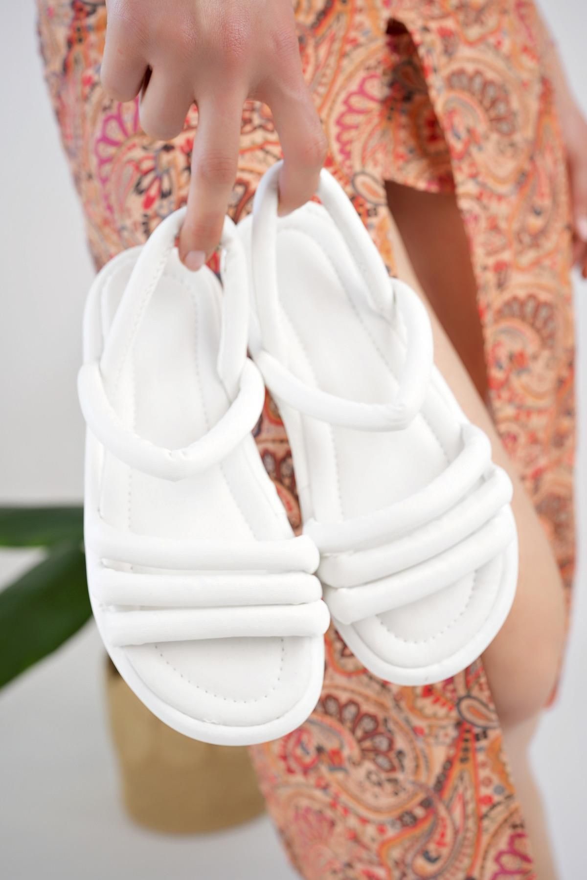 Moda Frato Modafrato MILA Kadın Sandalet Hafif Yazlık Ayakkabı Anatomik Taban