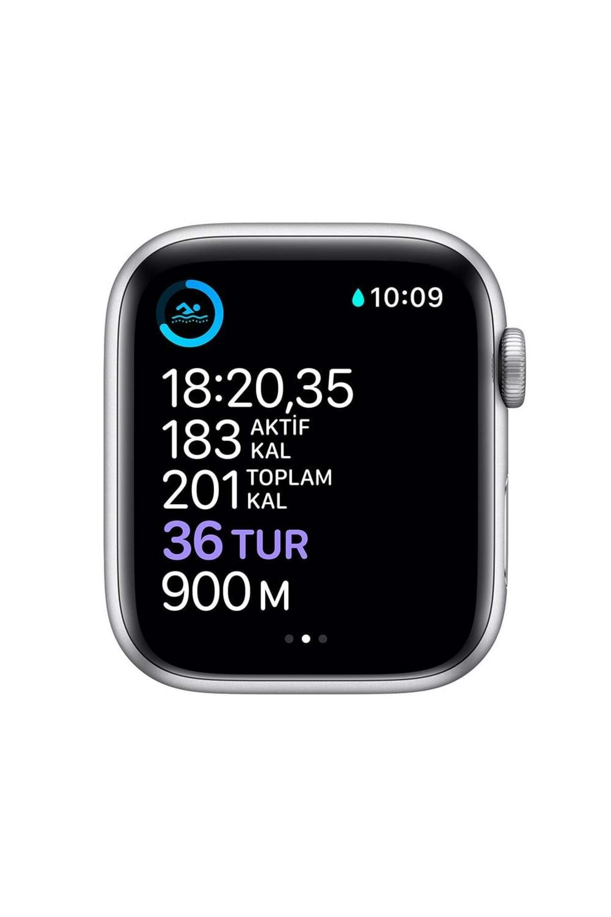 Apple Watch Seri 6 44mm (GPS) Alüminyum Kasa Gümüş - Yenilio Yenisi - M00D3TU/A