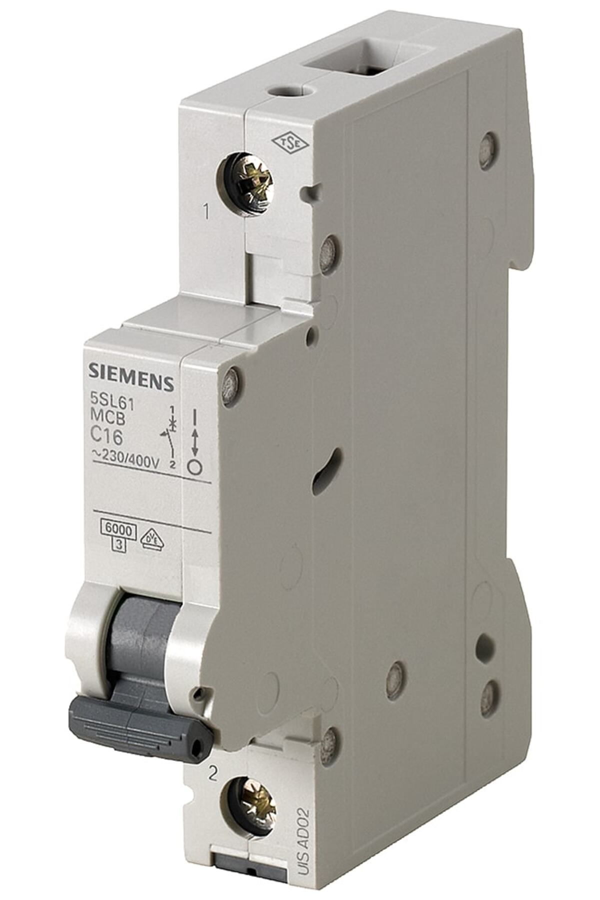 Siemens 5sl6132-6ya 1 Fazlı 32 Amper B Tipi Çabuk Karakterli 6ka Otomatik Sigorta