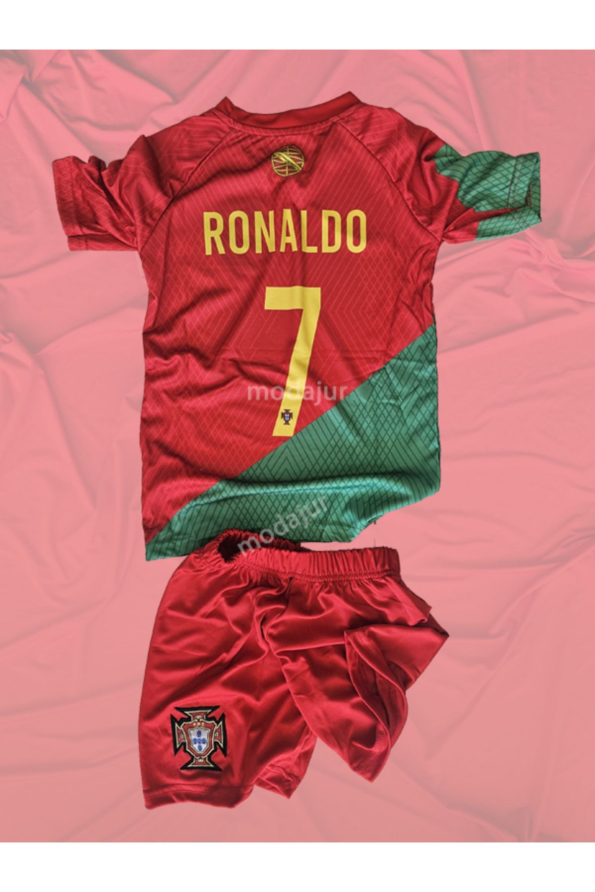 bergibo Forma Portekiz Cristiano Ronaldo 7 Numara