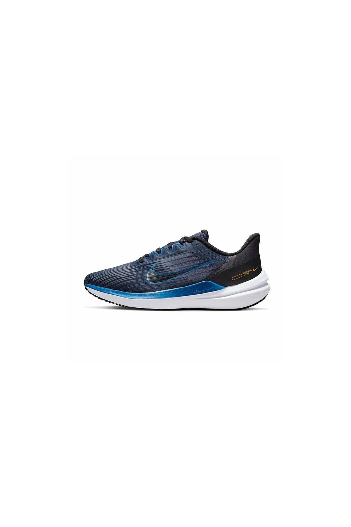 Nike Air Winflo 9 Mavi Siyah Koşu Ayakkabısı Dd6203-400