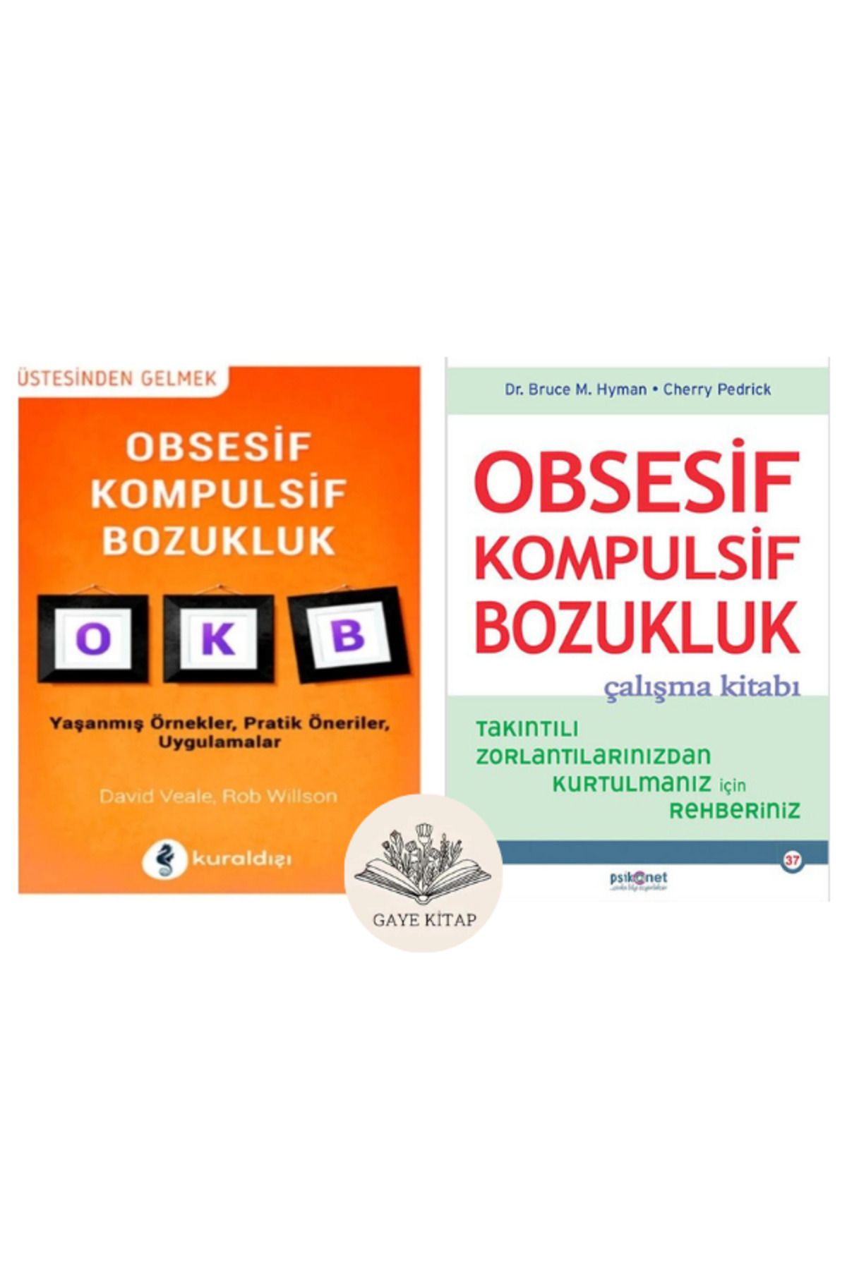 Kuraldışı Yayınları Obsesif Kompulsif Bozukluk ve Obsesif Kompulsif Bozukluk Çalışma Kitabı ( 2 Kitap Set )