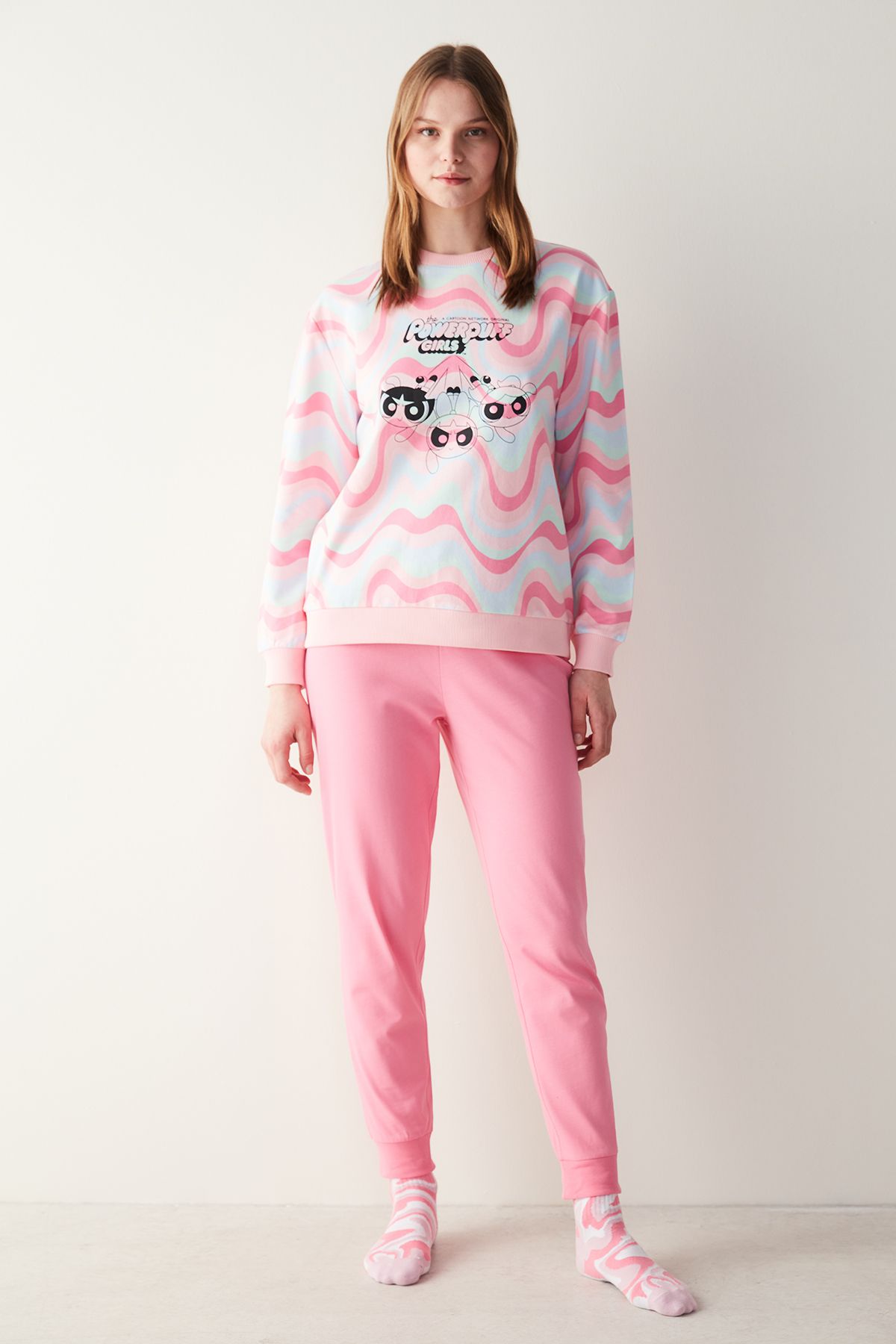 Penti Pembe Pantolon Pijama Altı - Powerpuff Girls Koleksiyonu