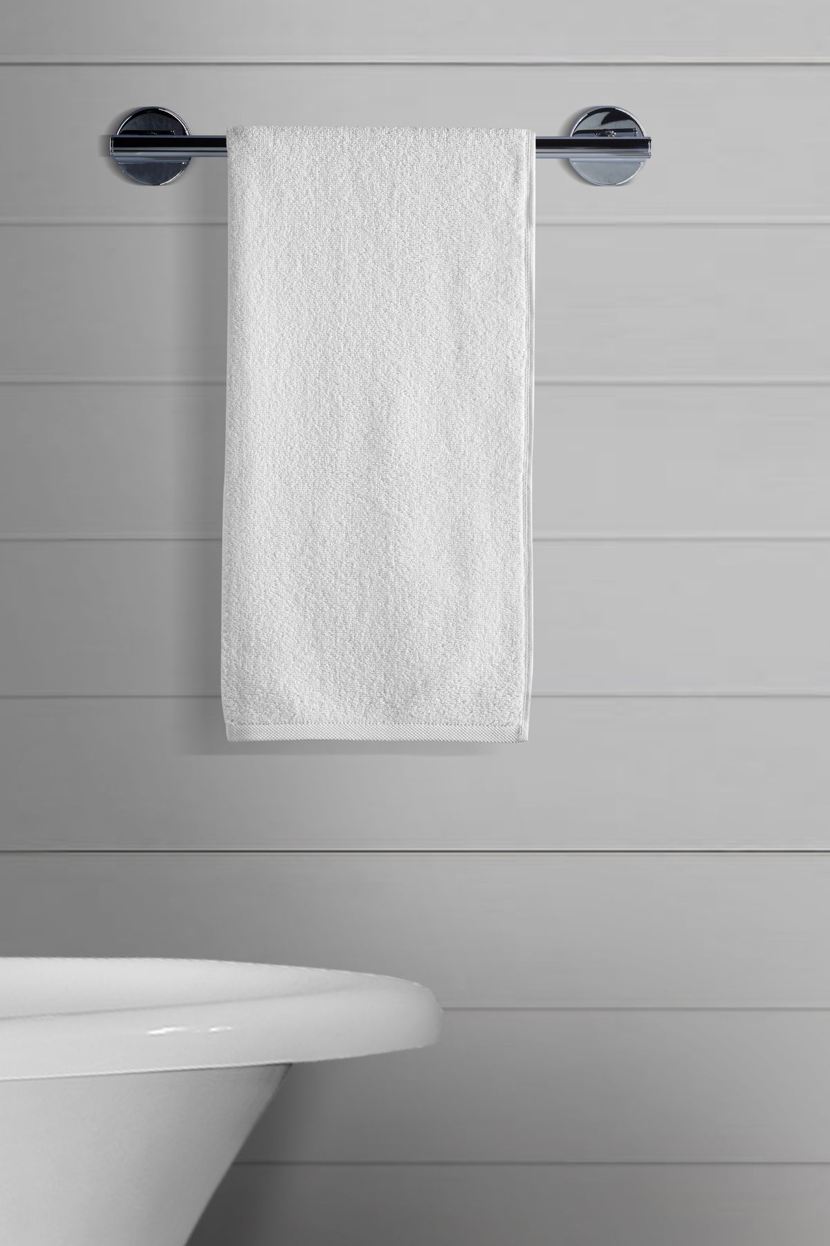 fabrikalite Beyaz Otel Banyo Havlusu, Ultra Lüks- Ekstra Yumuşak %100 Pamuk 2'li Set