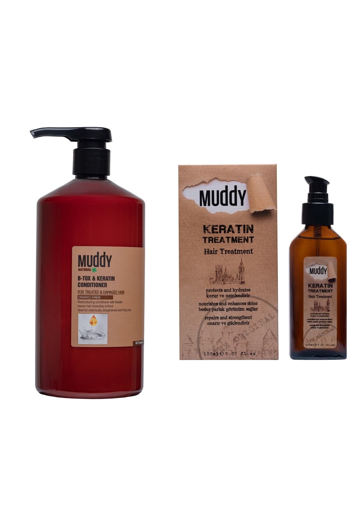 Muddy B-tox Keratın Condıtıoner & Keratin Treatment Set( 2 Ürün )
