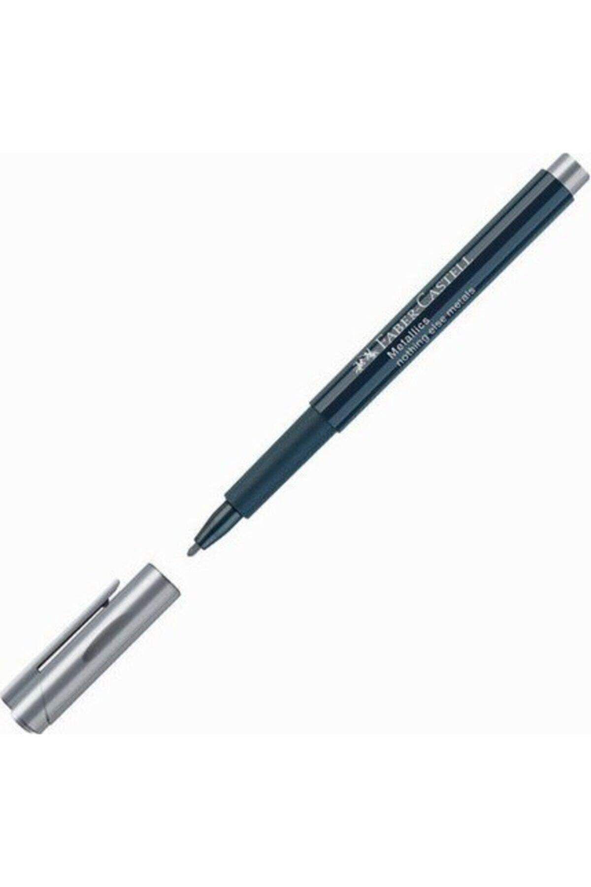 Faber Castell Metallics Gümüş (SİLVER) Pen 1.5mm