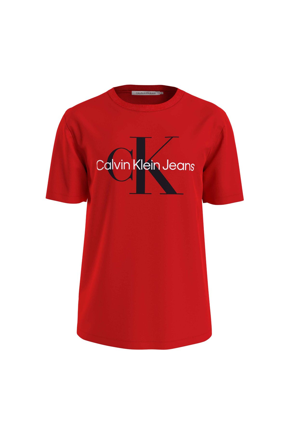 Calvin Klein Jeans Baskılı Kırmızı Erkek T-Shirt J30J320806XA7