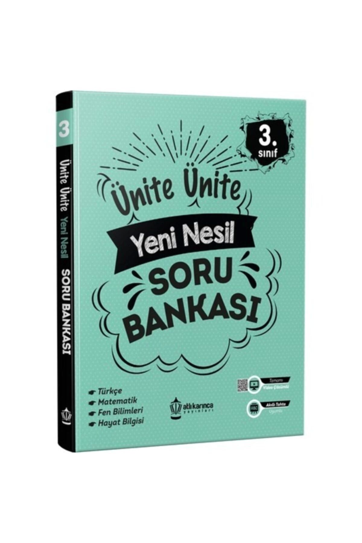 Artıbir Yayınları Atlıkarınca 3. Sınıf Tüm Dersler Ünite Ünite Yeni Nesil Soru Bankası
