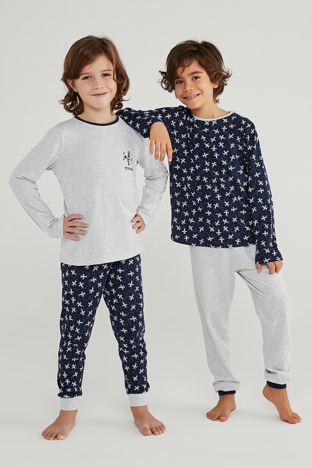 Penti Erkek Çocuk Plane 4lü Pijama Takımı