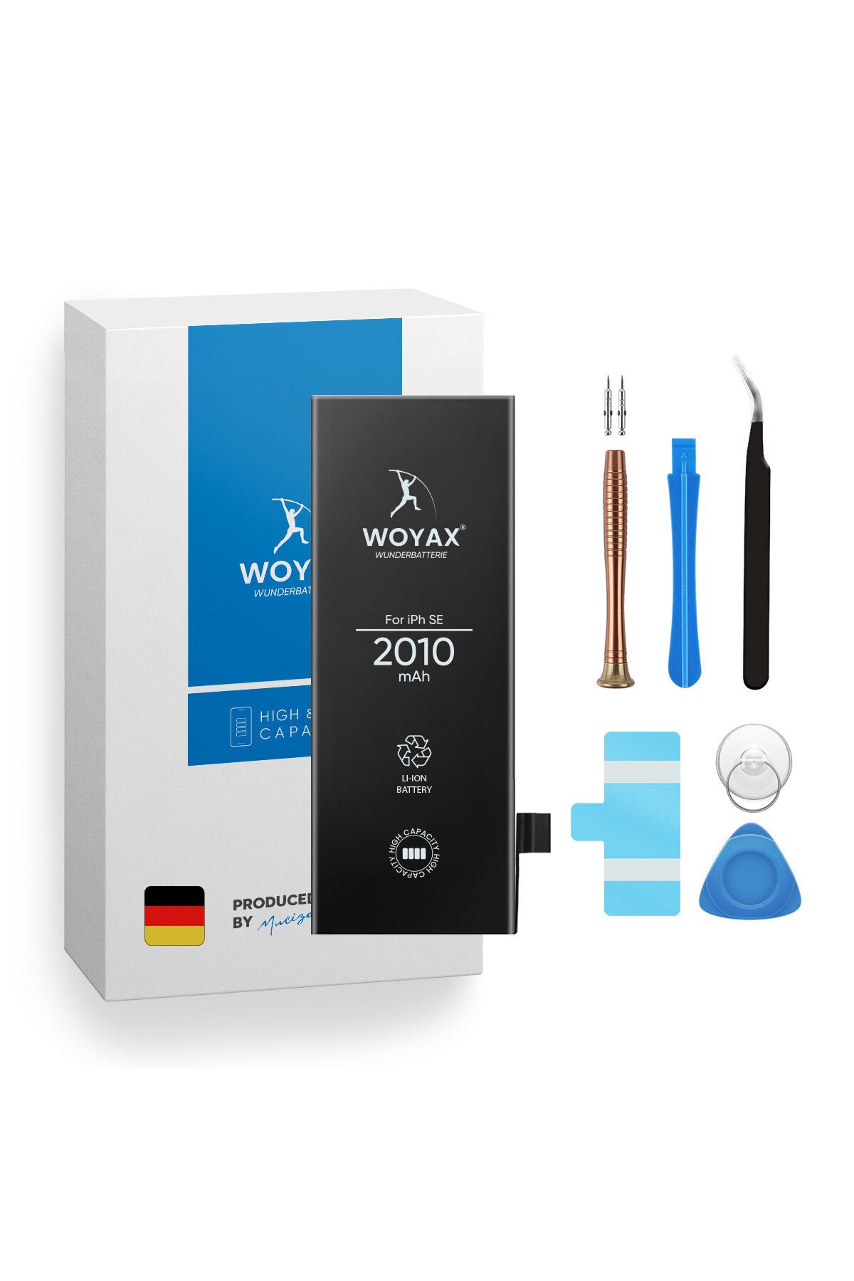 Woyax iPhone SE Uyumlu Premium Batarya 2010 mAh