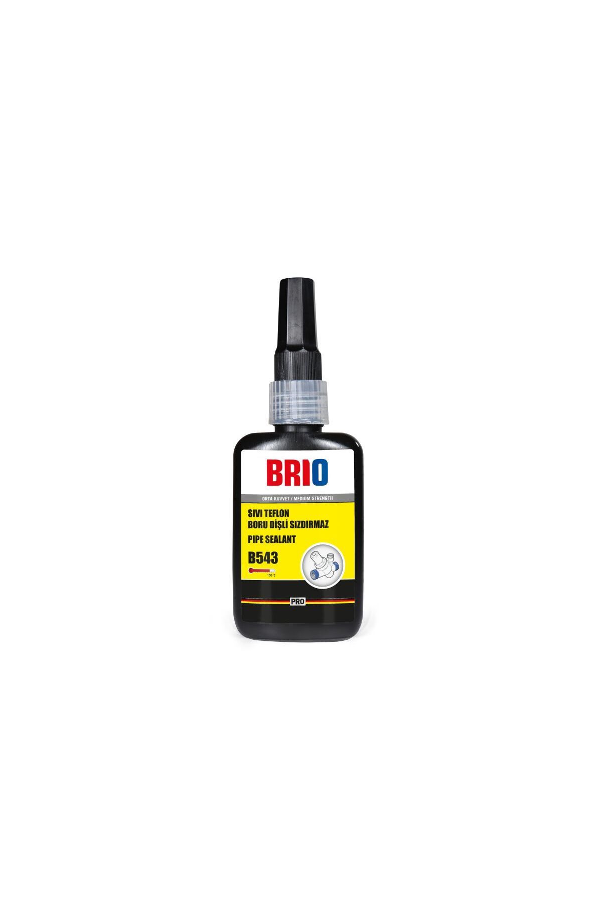 Brio Sıvı Teflon Boru Dişli Sızdırmaz 50 ml