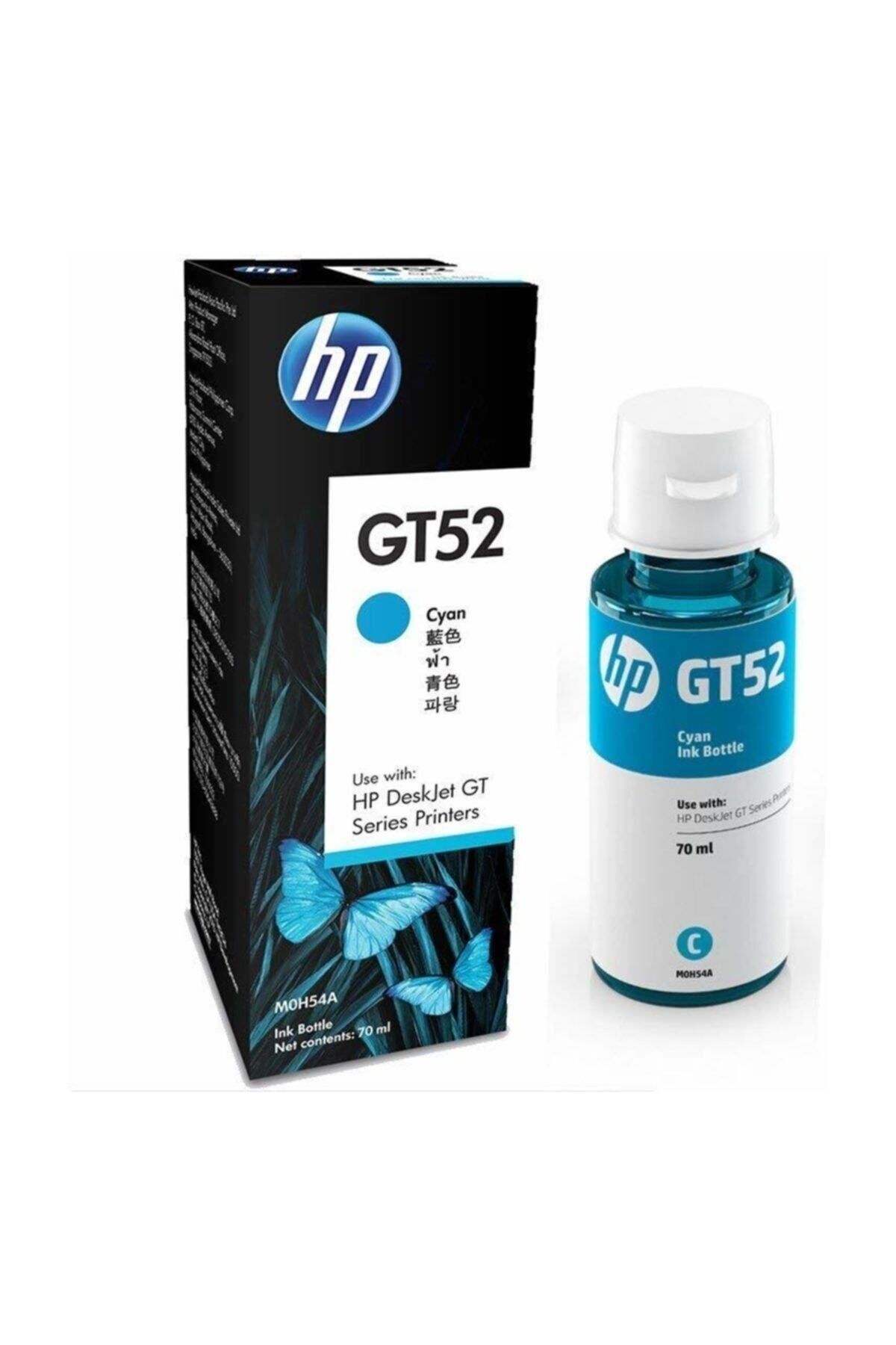 HP Gt52 Deskjet Gt-5822 Mavi  Mürekkep 70ml. 8,000 Sayfa M0h54ae