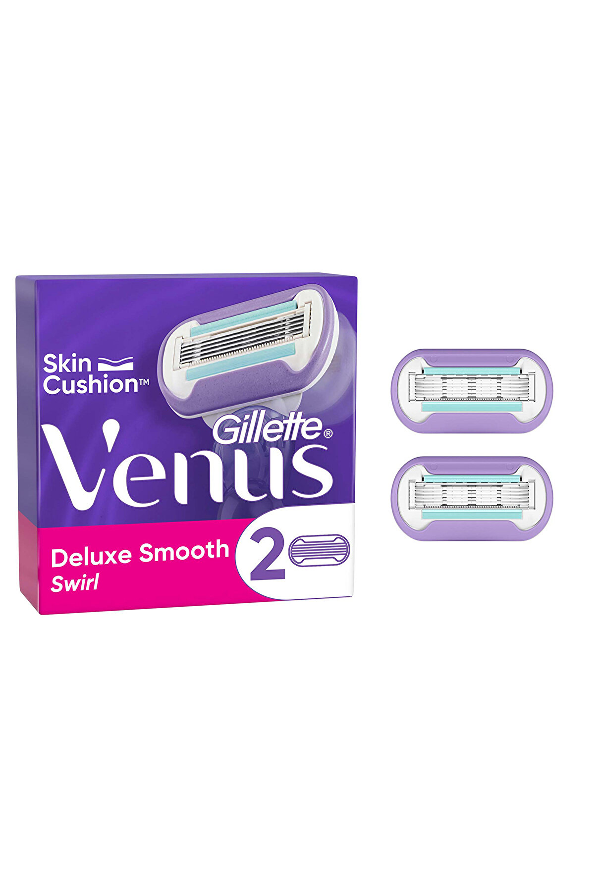 Gillette Venus Extra Smooth Swirl 2 Adet Yedek Başlık