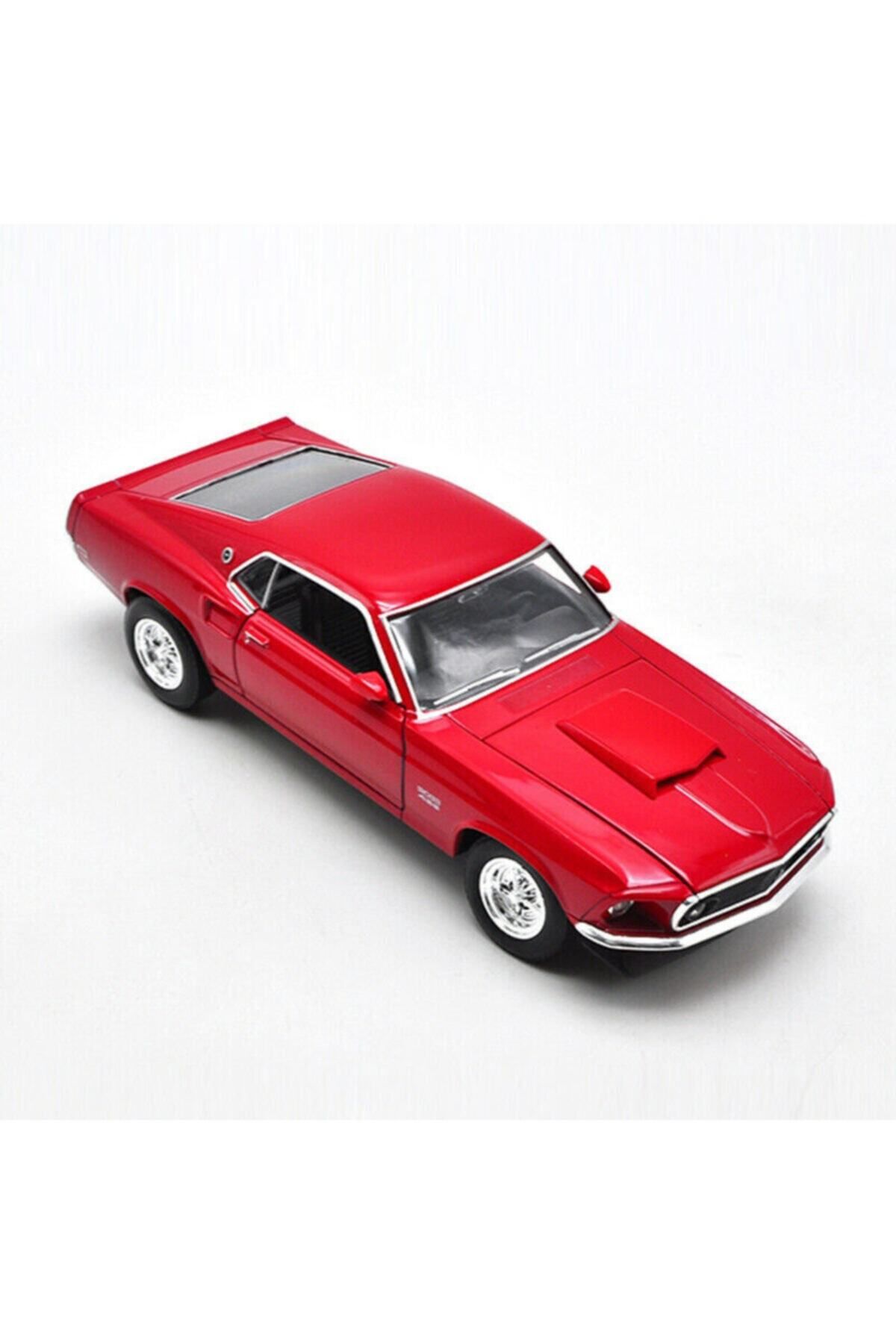 WELLY 1:24 Nex 1969 Ford Mustang Boss 429 Kırmızı