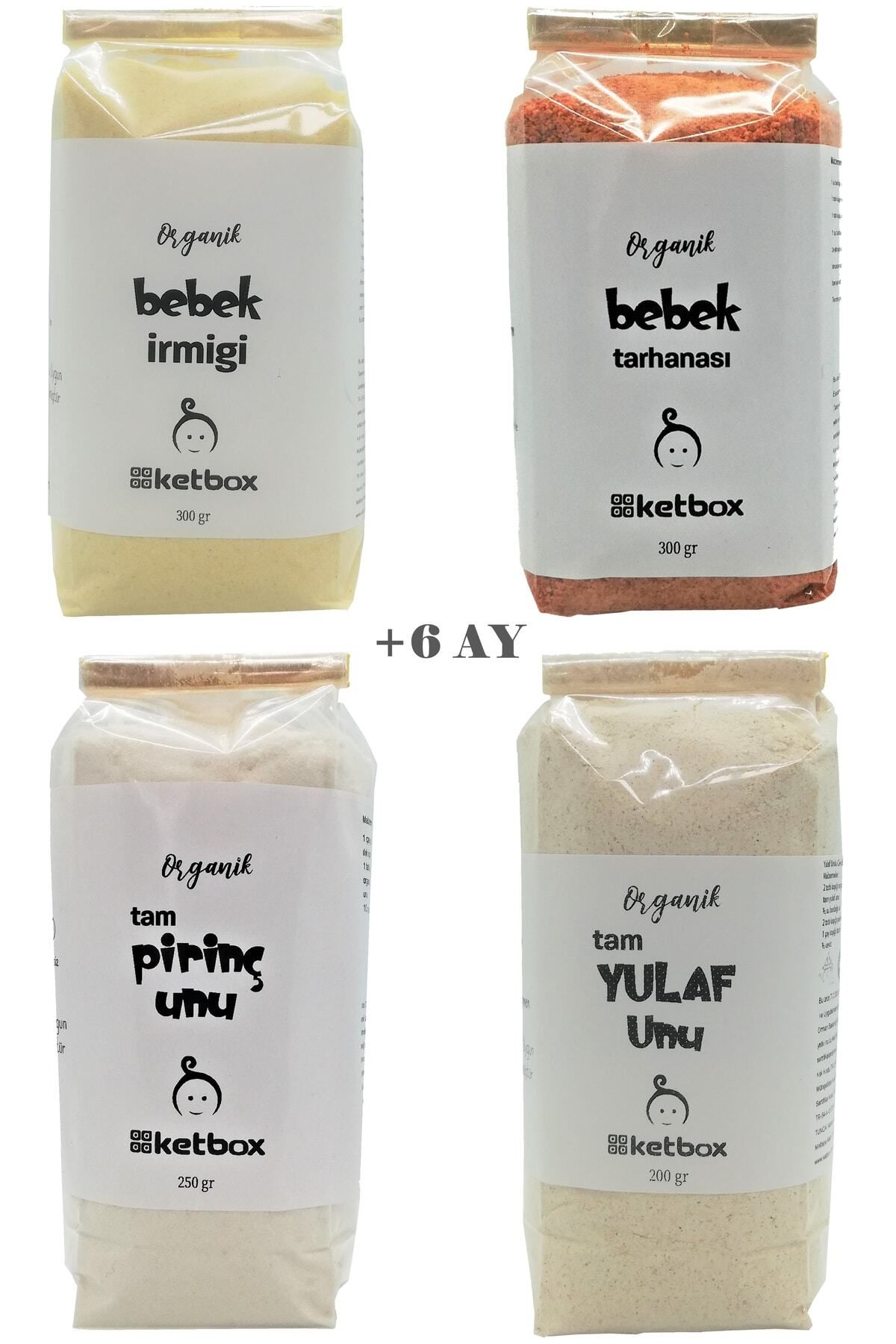 ketbox +6 Ay Organik Sertifikalı Bebek Ek Gıda Seti