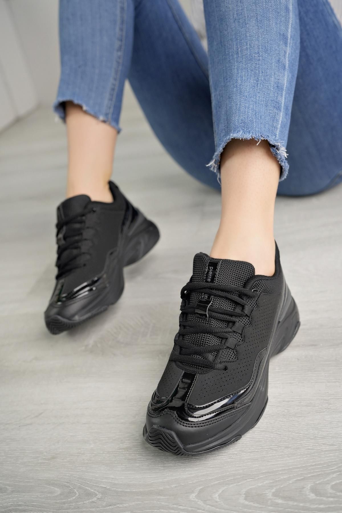 Pierre Cardin 31310 Siyah Memory Foam Kadın Sneakers