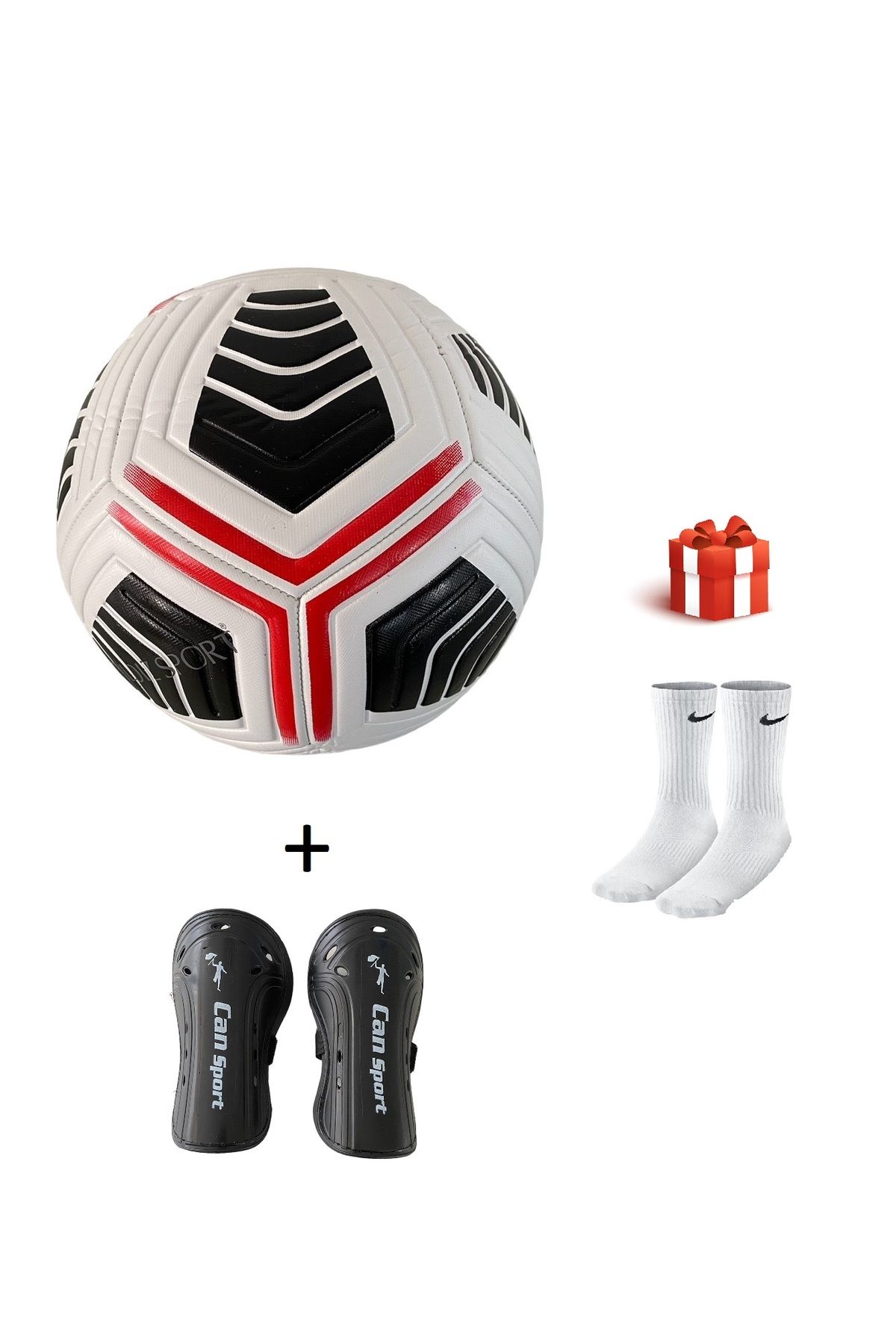 faial Maç Topu Ultra Dayanıklı Profesyonel Futbol Topu No:5 + Tekmelik+Çorap