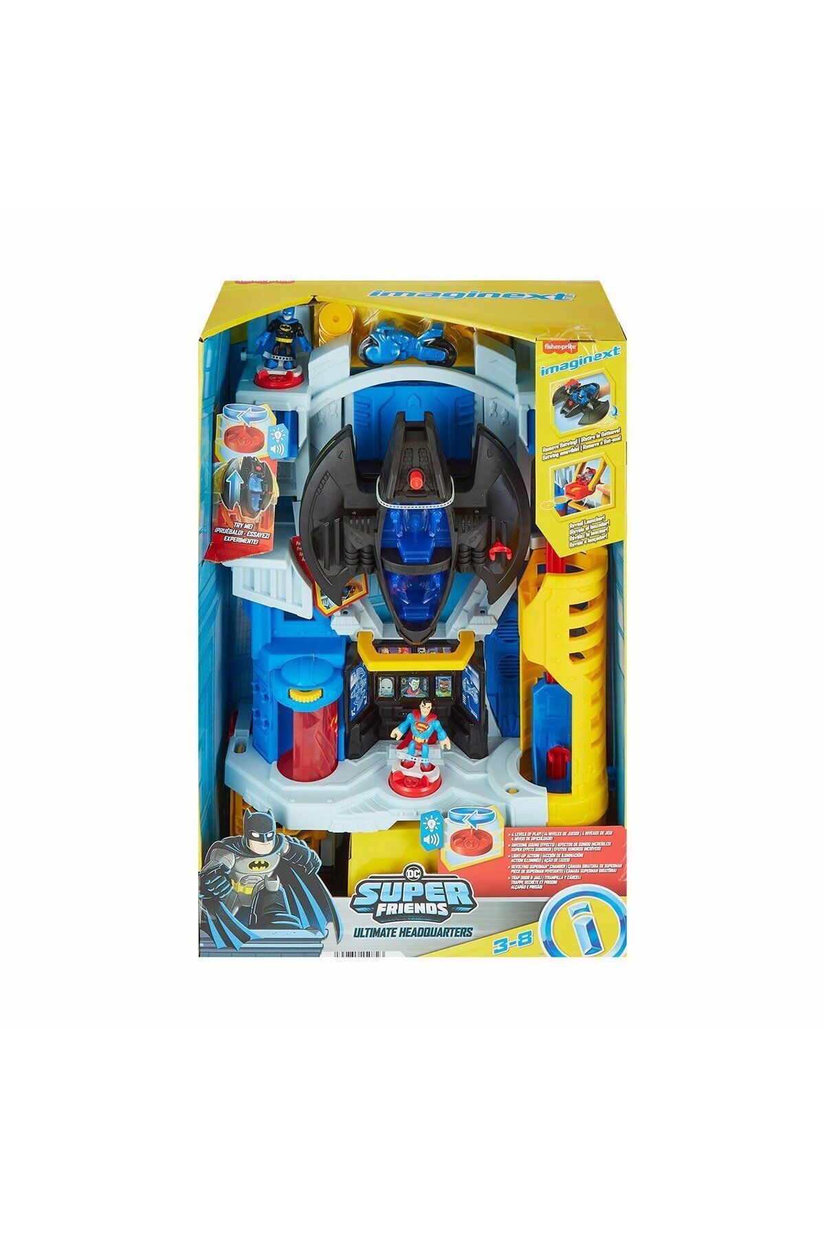 Mattel Imaginext® DC Super Friends™Ultimate HQ Macera Seti HNW08