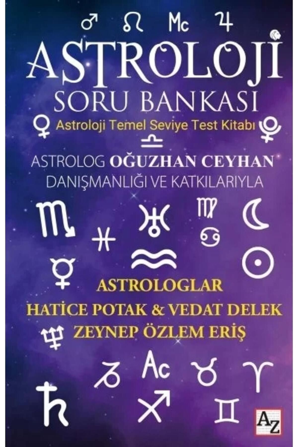 Az Kitap Astroloji Soru Bankası-vedat Delek