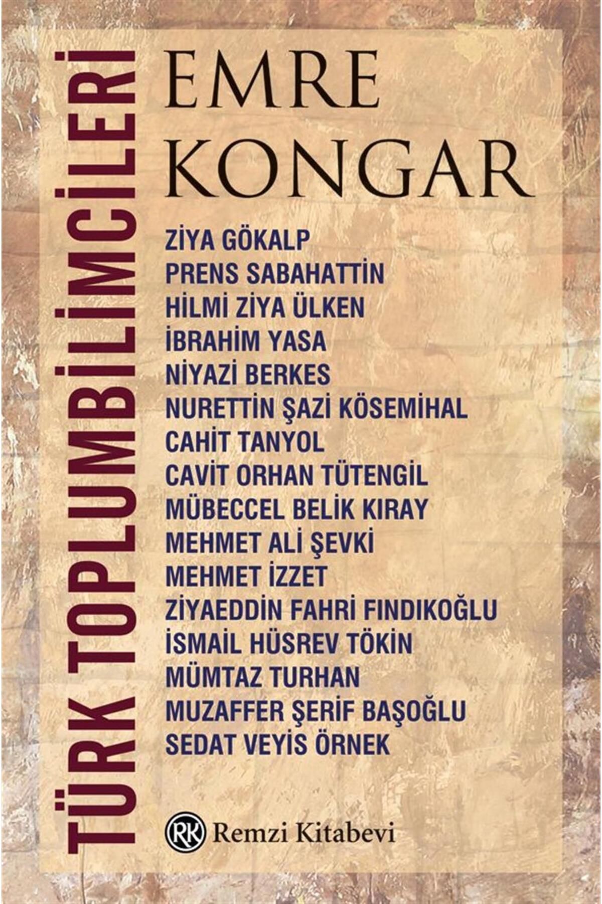 Remzi Kitabevi Türk Toplum Bilimcileri