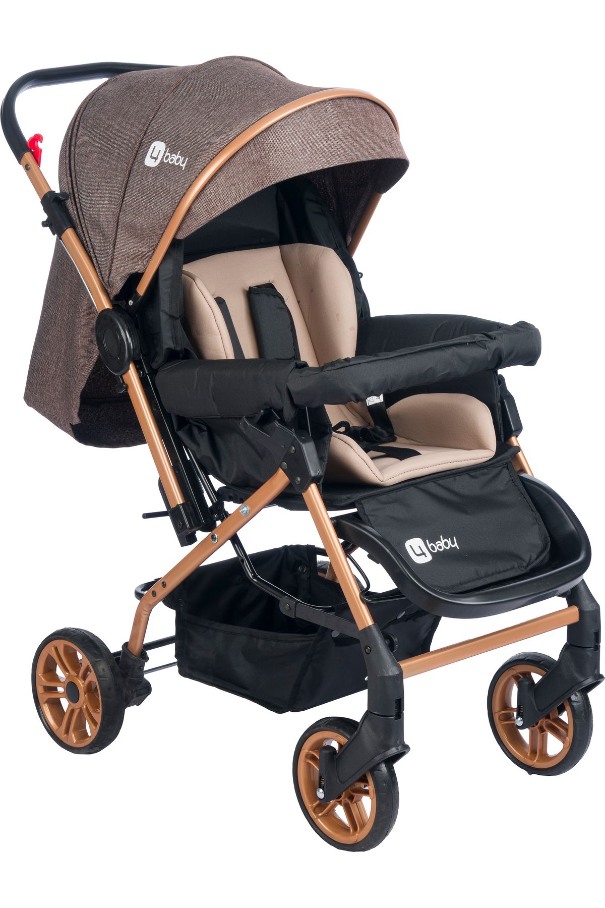 4 Baby Travel Sistem Çift Yönlü Bebek Arabası ve Bebek Taşıma Puseti