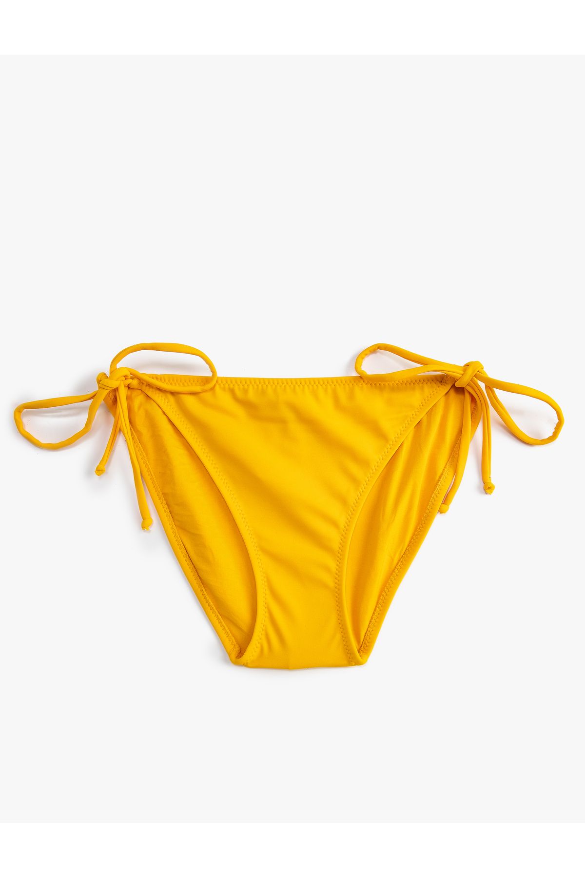 Koton Basic Bikini Altı Normal Bel Yanları Bağlama Detaylı