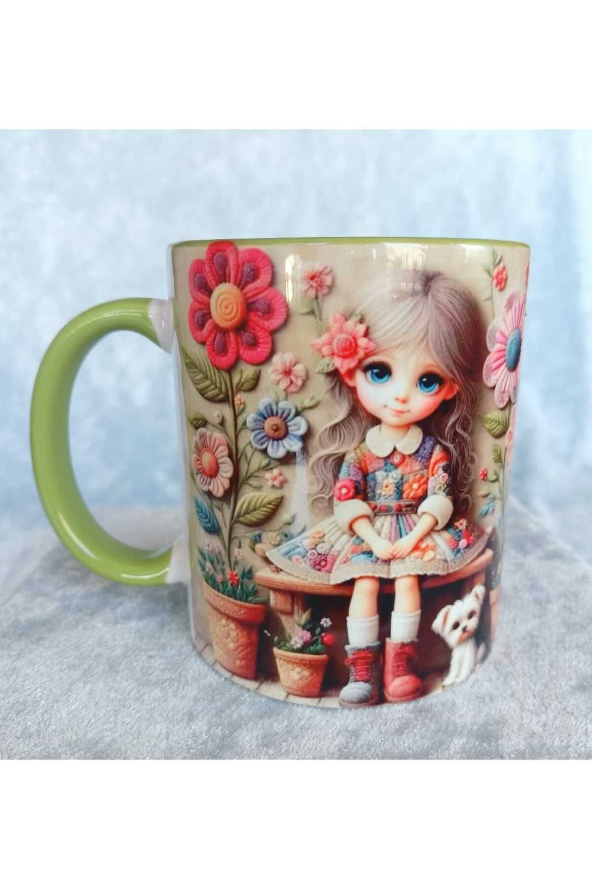 Mugs and love Sevimli kupa 3D baskı
