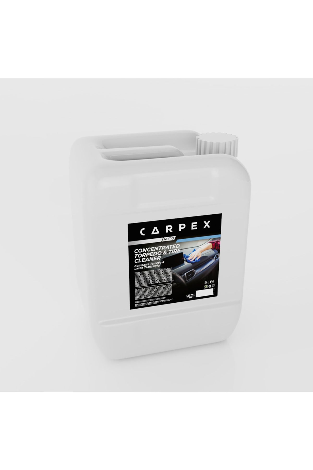 Carpex Torpido Tampon Lastik Temizleme Koruma Bakım Sütü 5l
