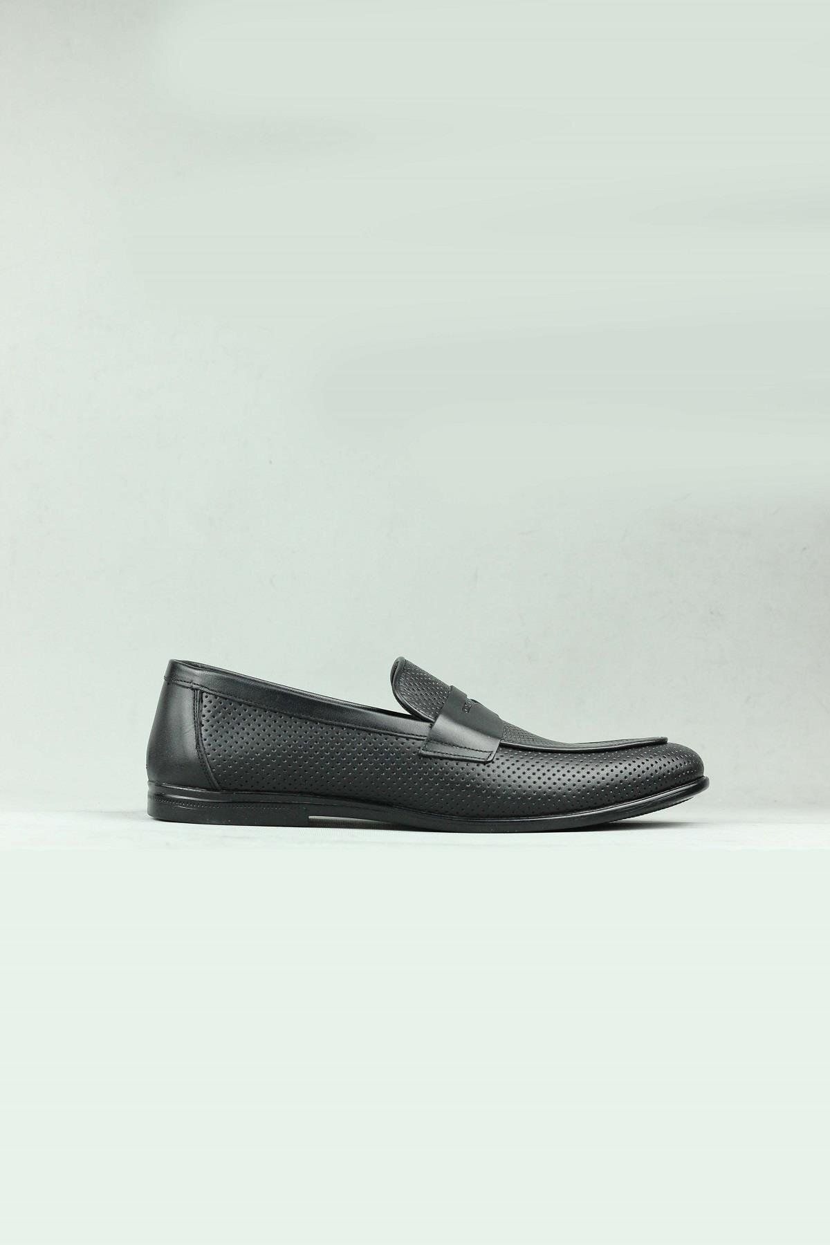 PUNTO 640102 Loafer Hakiki Deri Klasik Ayakkabı Erkek