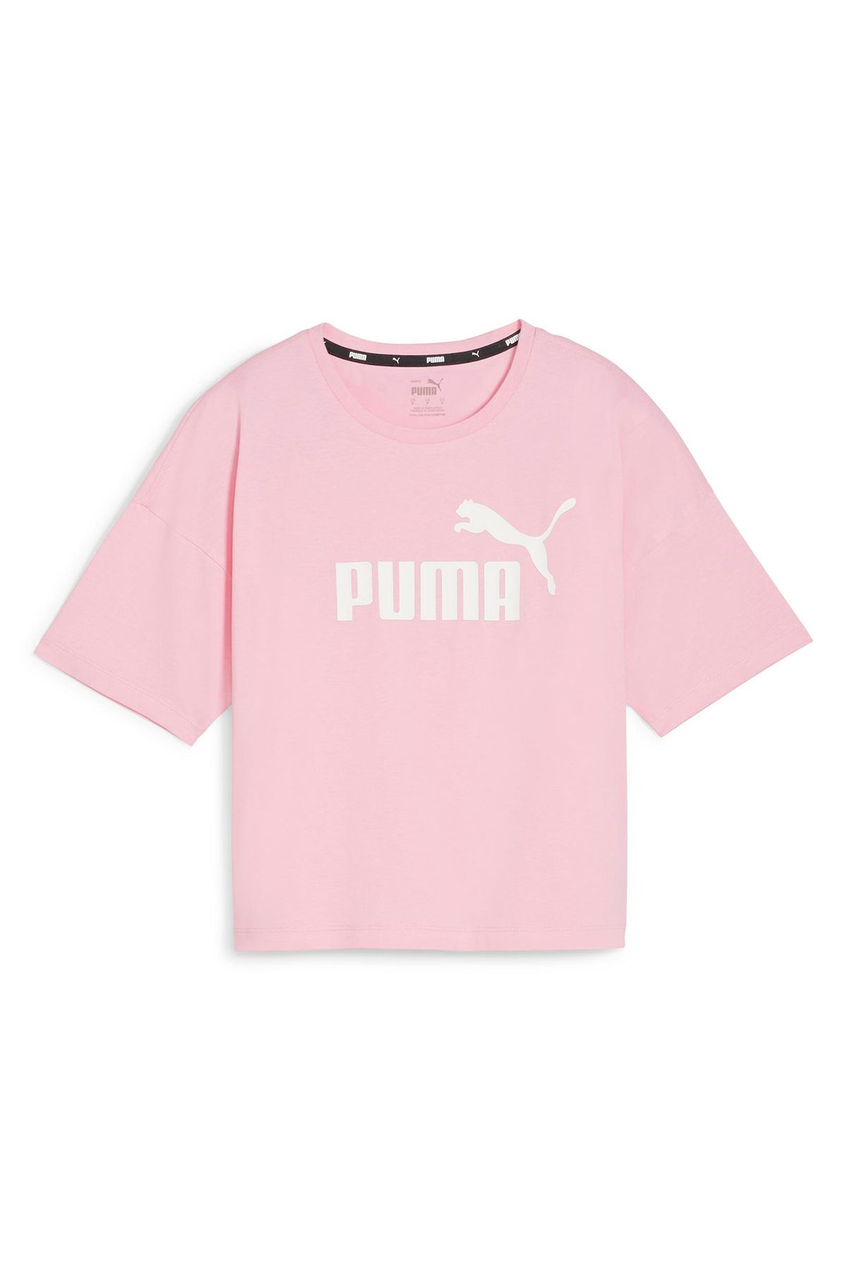 Puma Essentials Kadın Pembe Günlük Stil T-Shirt 58686628