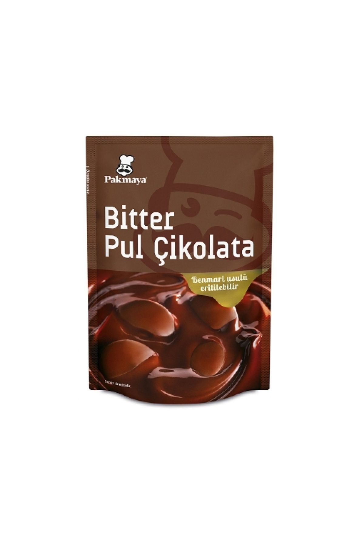 Pakmaya Bitter Pul Çikolata 100 Gr.