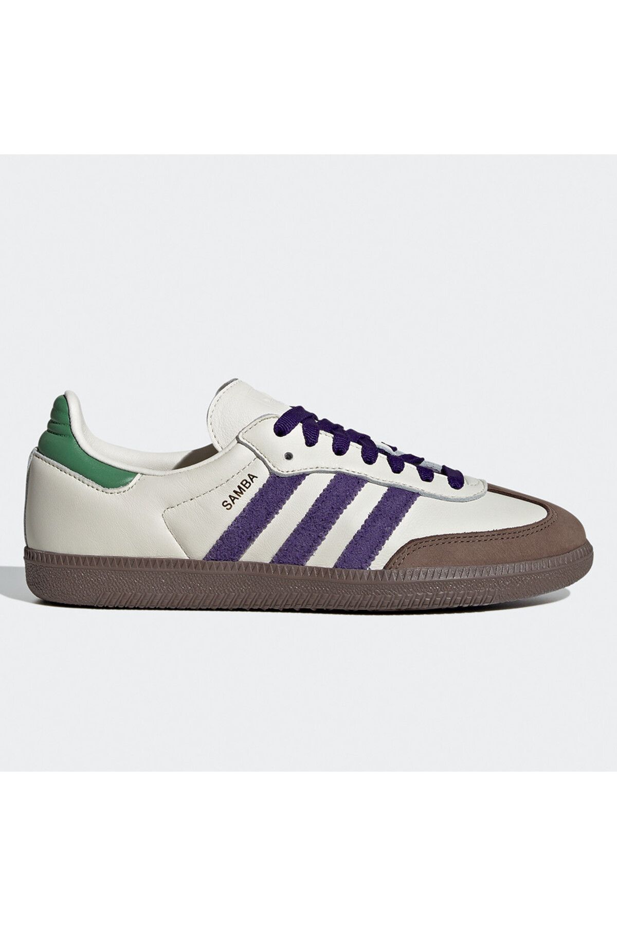 adidas Women's Samba OG Shoes - White /Purple Kadın Spor Ayakkabı