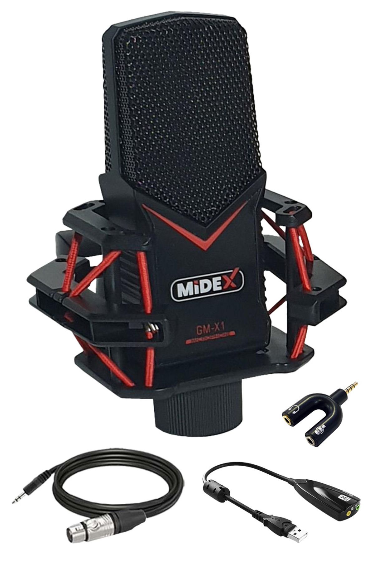 Midex Gaming Gmx1 Oyuncu Mikrofonu Tak Çalıştır Oyun Mikrofonu (BİLGİSAYAR VE TELEFON)